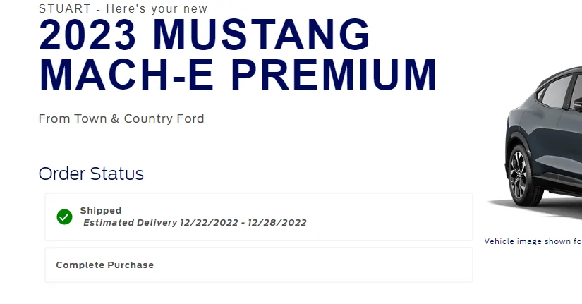 Ford Mustang Mach-E 11/7/22  Build Week Thread for 2023 MME's 1671566676260