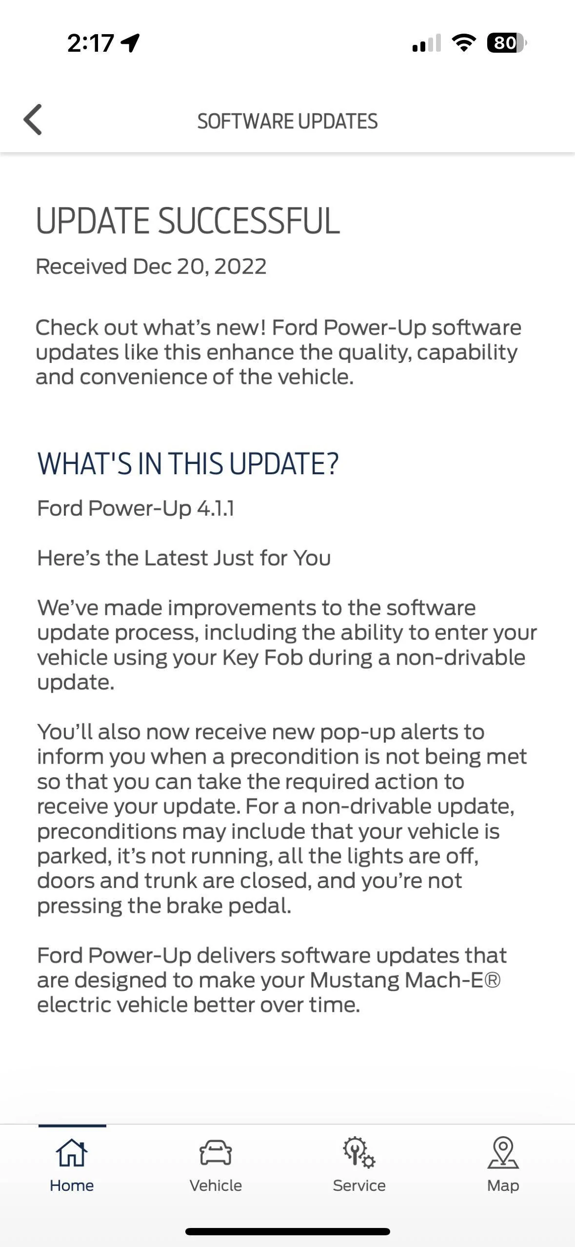 Ford Mustang Mach-E PowerUp 4.1.1 Update 26D7A68C-5EA4-4466-A7C6-25E34F98E6DC