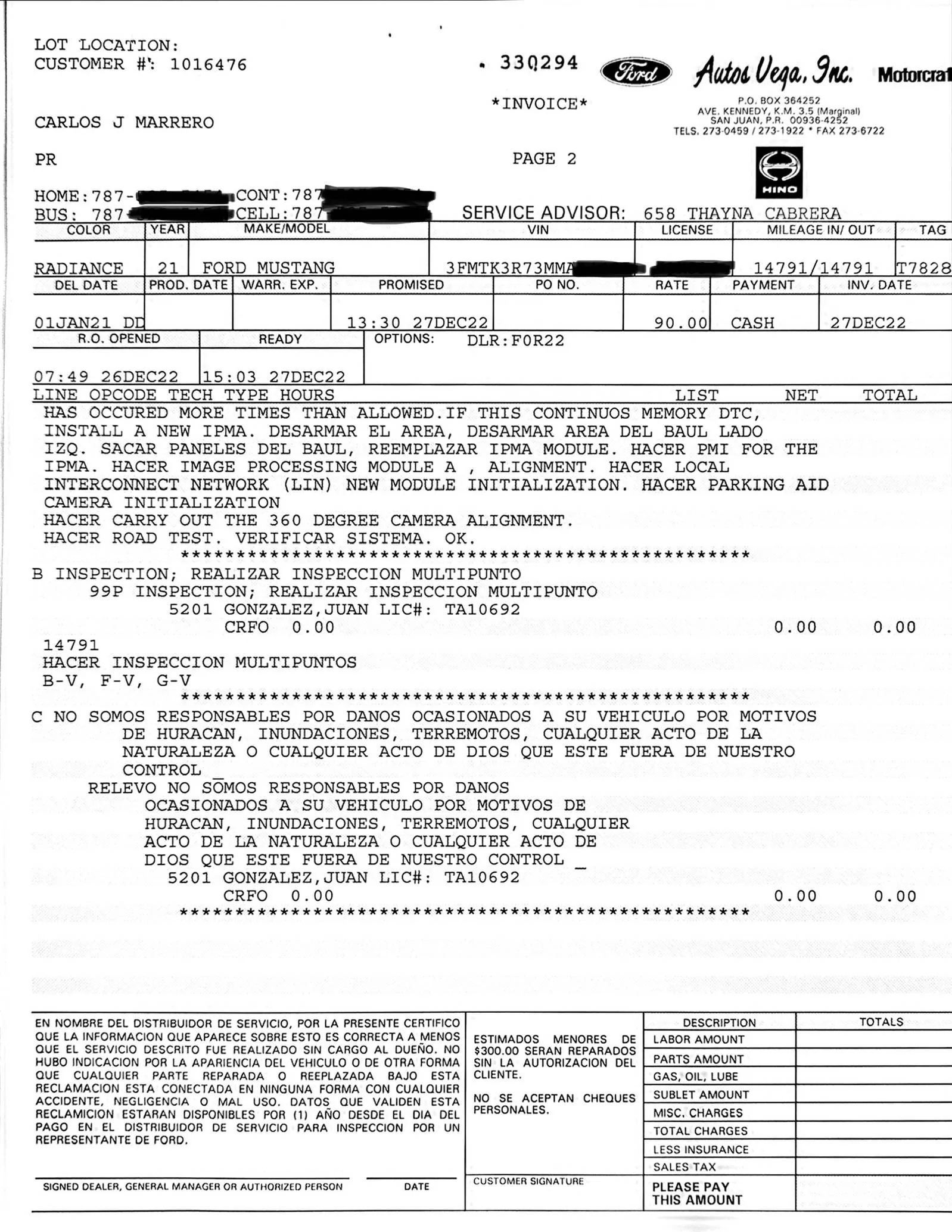 Ford Mustang Mach-E Front Camera Fault & Pre-Collision Assist Not Available Errors 342FBCD7-208A-4513-B2A9-04BDBA04AC0F