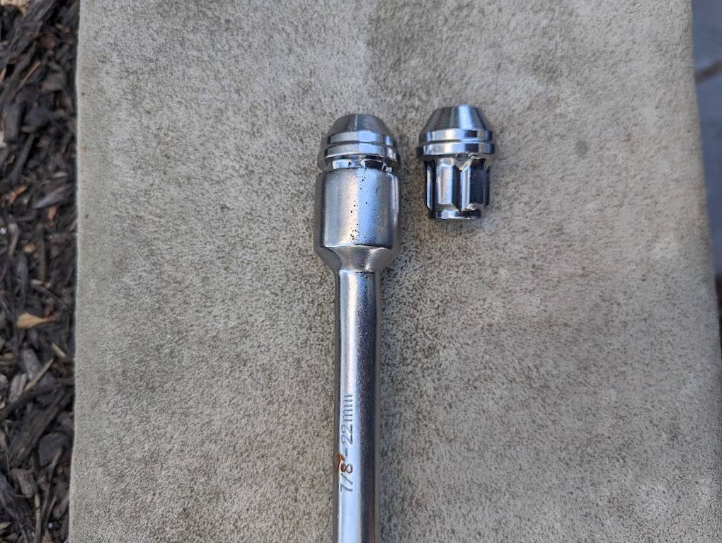 Ford Mustang Mach-E Another Wheel Lock Thread: A Review [for 2023 MME GTPE] PXL_20221230_191744857