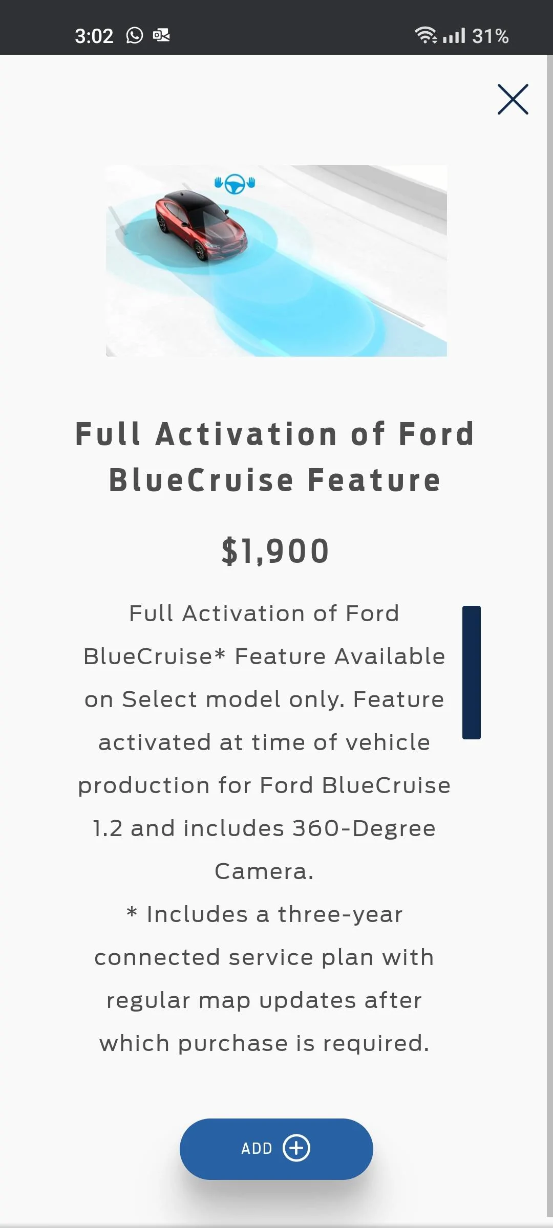 Ford Mustang Mach-E Anyone gotten handsfree BlueCruise to work on their 2023 Mach-E yet? Screenshot_2022-12-30-15-02-42-62_40deb401b9ffe8e1df2f1cc5ba480b12