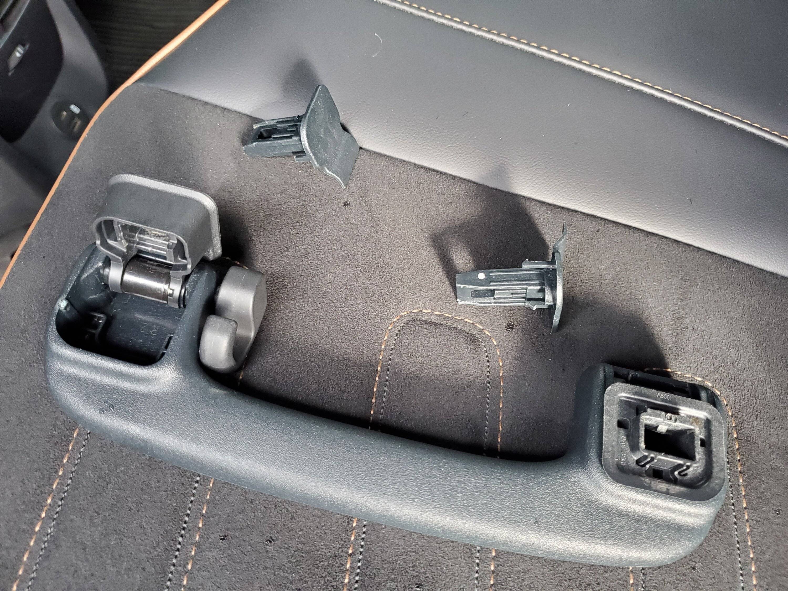 Ford Mustang Mach-E Low-tech Failure -- Passenger Assist Grip Reattachment 20230101_142836