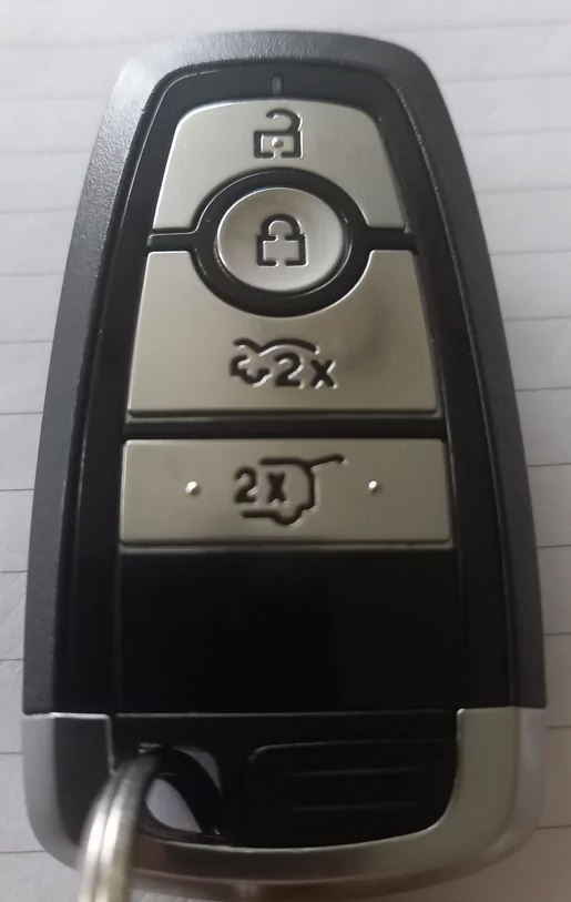 Ford Mustang Mach-E Can a custom fob be made with a frunk button? 1672831820912