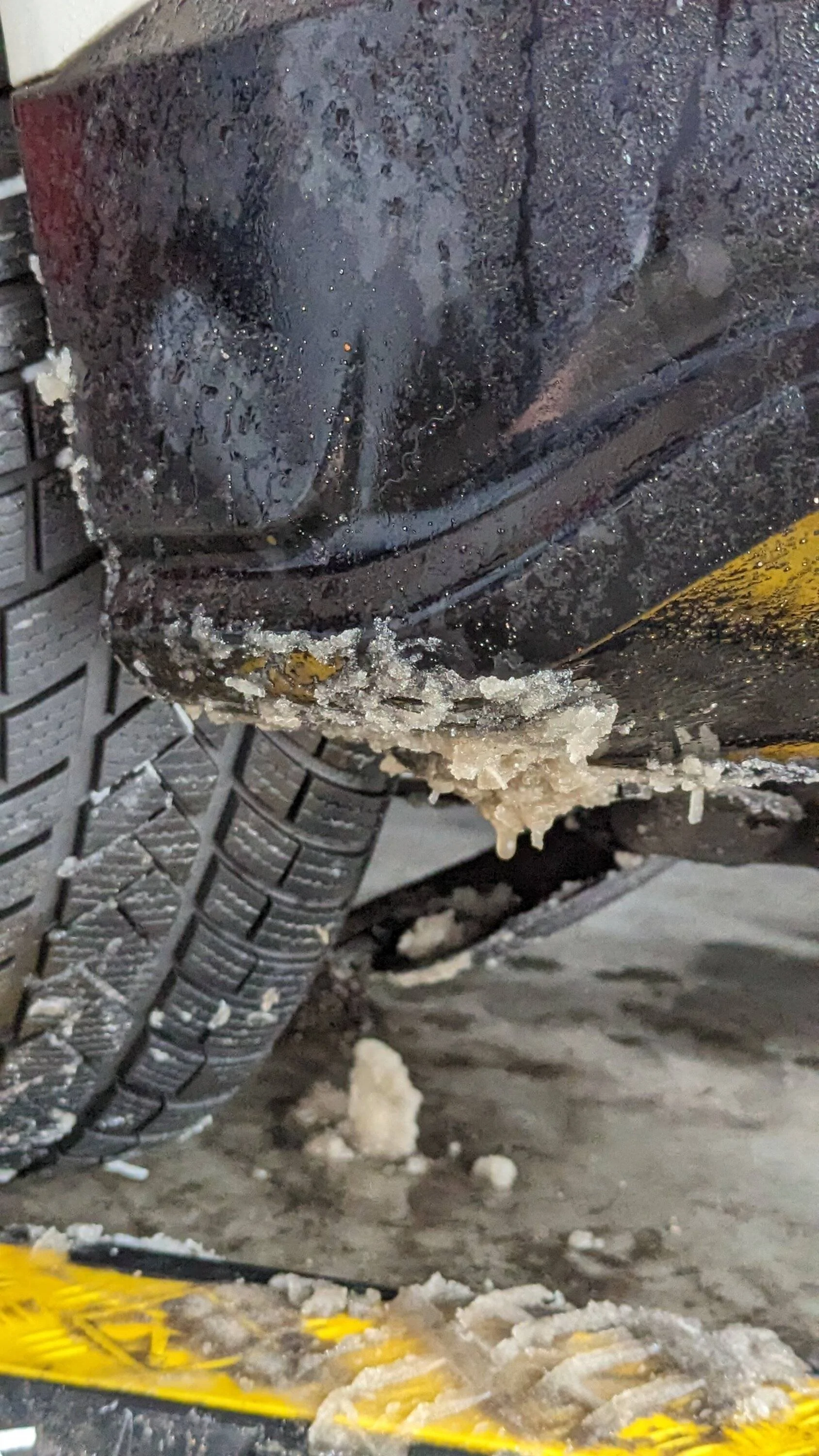 Ford Mustang Mach-E How do I get this piece back up? PXL_20230104_173409406