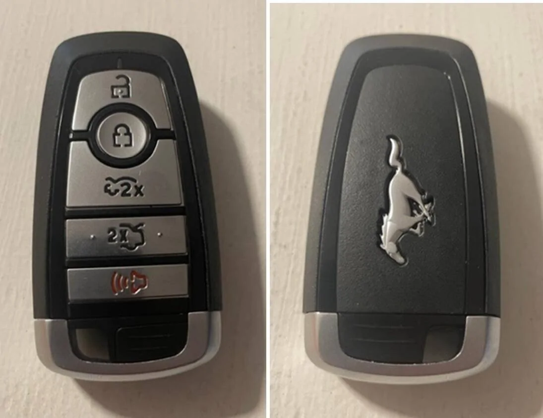 Ford Mustang Mach-E Can a custom fob be made with a frunk button? 1672873720456