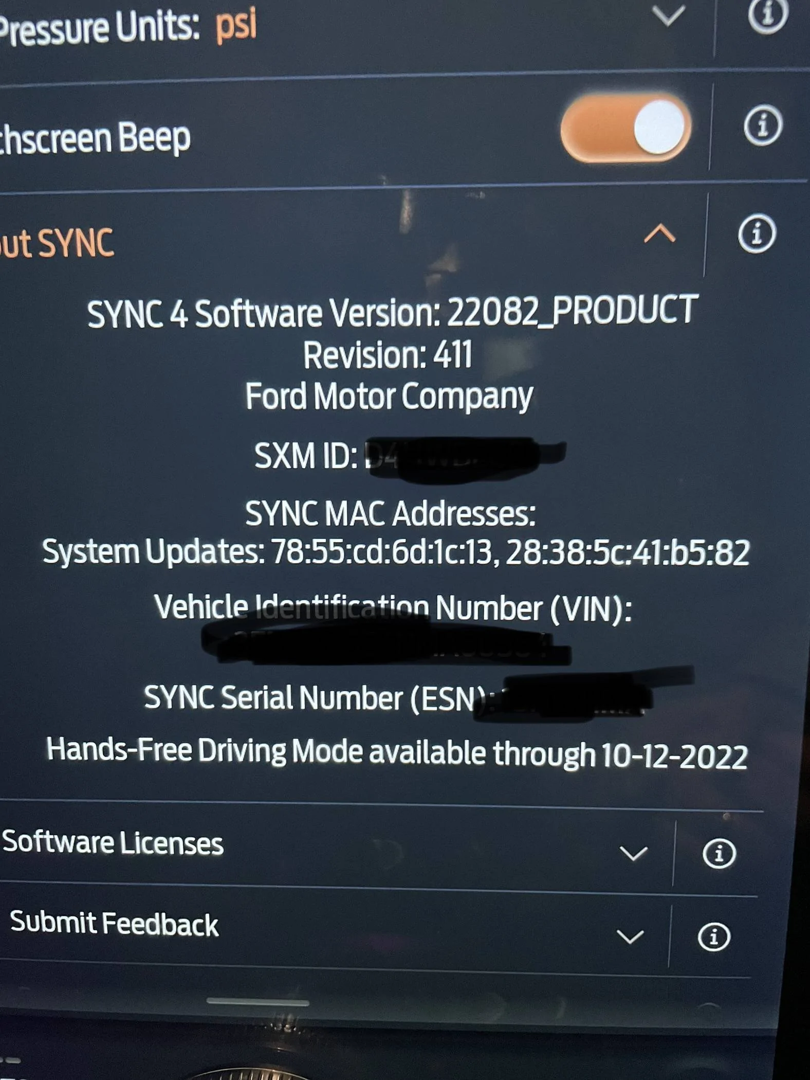 Ford Mustang Mach-E BlueCruise Map Update: Possible Solution That Worked! (Procedure Per Ford Support) IMG_9539