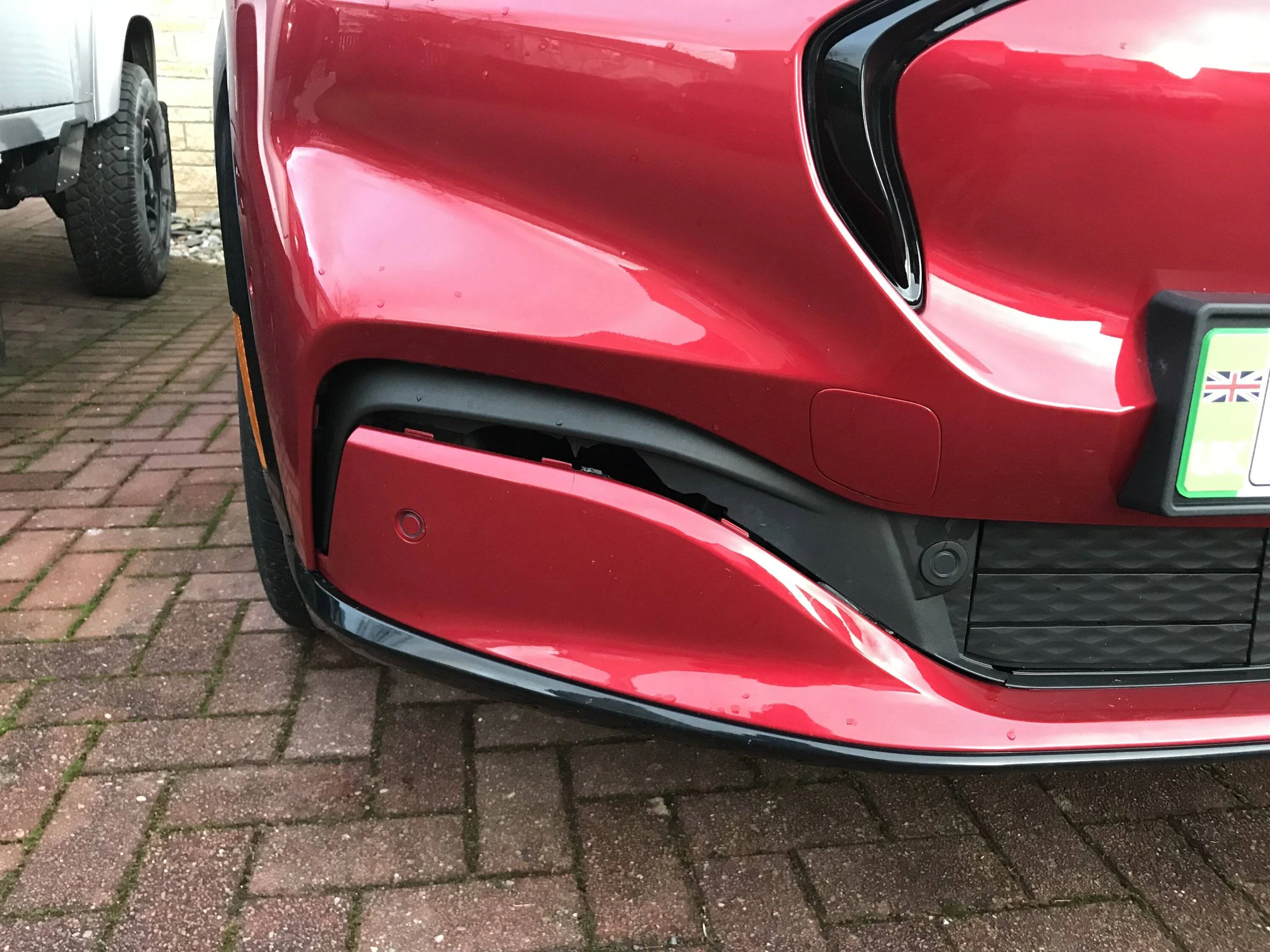 Ford Mustang Mach-E Front panel damage - A0108B0A-F4F2-44DE-BE1E-D29DE91D8BEC
