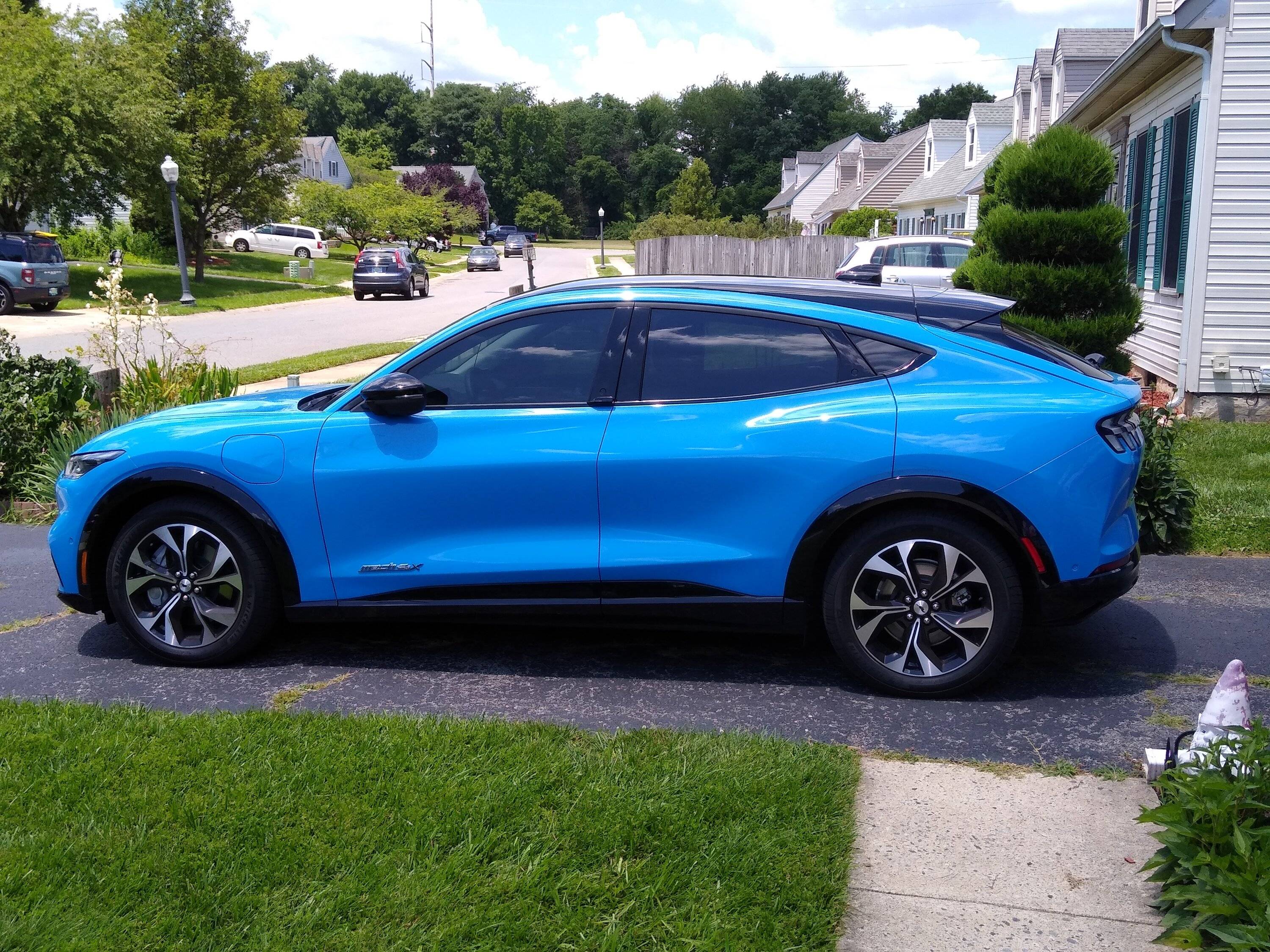 Ford Mustang Mach-E Window tint questions TINTED