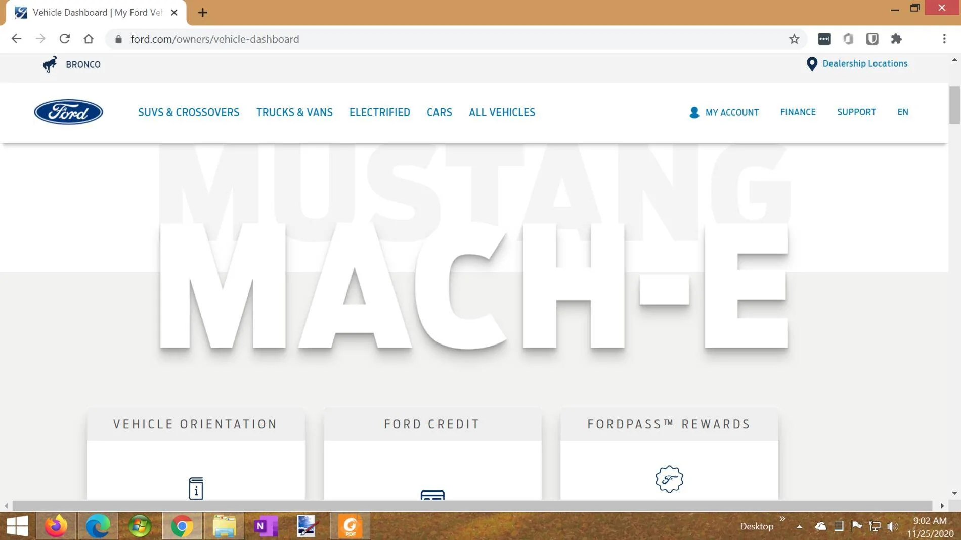 Ford Mustang Mach-E SYNC 4A web site now up and running 1606320245665