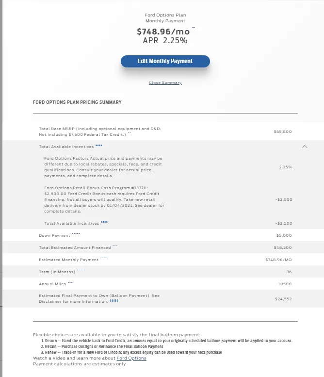 Ford Mustang Mach-E Mach-E Financing and RCL Leasing Program Announced Screenshot (26)