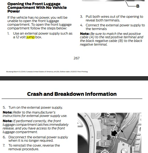 Ford Mustang Mach-E List of instructional videos, manuals, and web sites for Mach-E owners 1606740993186