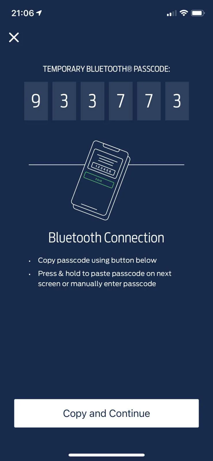 Ford Mustang Mach-E Preview: FordPass App Activated with User’s Mach-E VIN 20201209_200631000_iOS