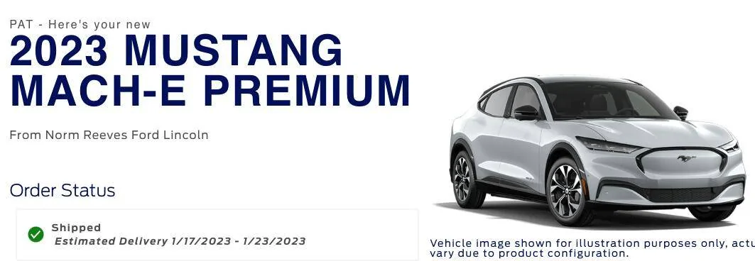 Ford Mustang Mach-E 12/05/22 Build Week Gang Screen Shot 2023-01-15 at 12.30.00 PM