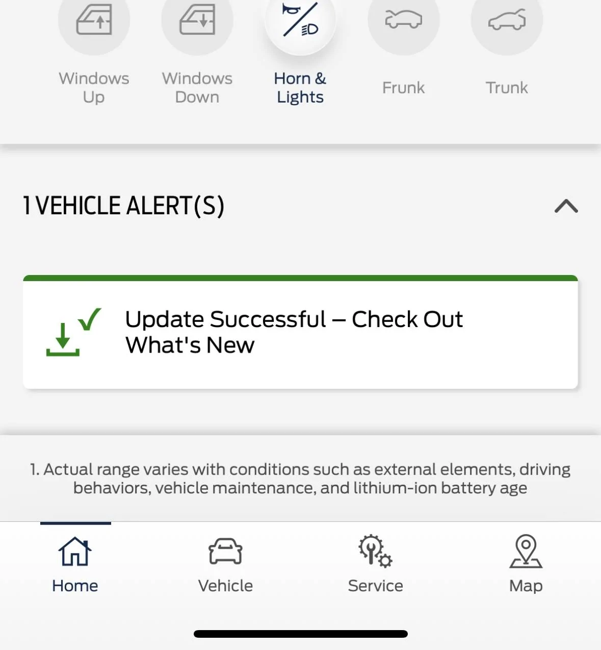 Ford Mustang Mach-E 2023 MME: blue cruise not working, maps are up to date D9E83FD0-33A7-41DC-B29B-B00EDB33FFE2
