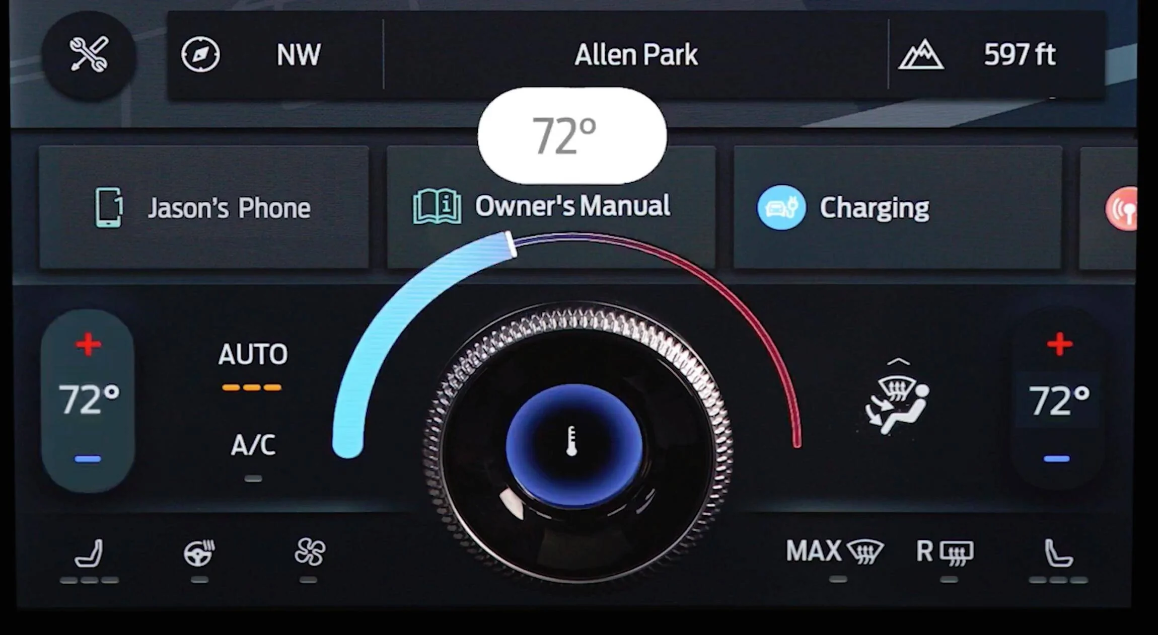 Ford Mustang Mach-E 4.1.2 - Only Small "Cards" or Widgets Now? 1674156637085