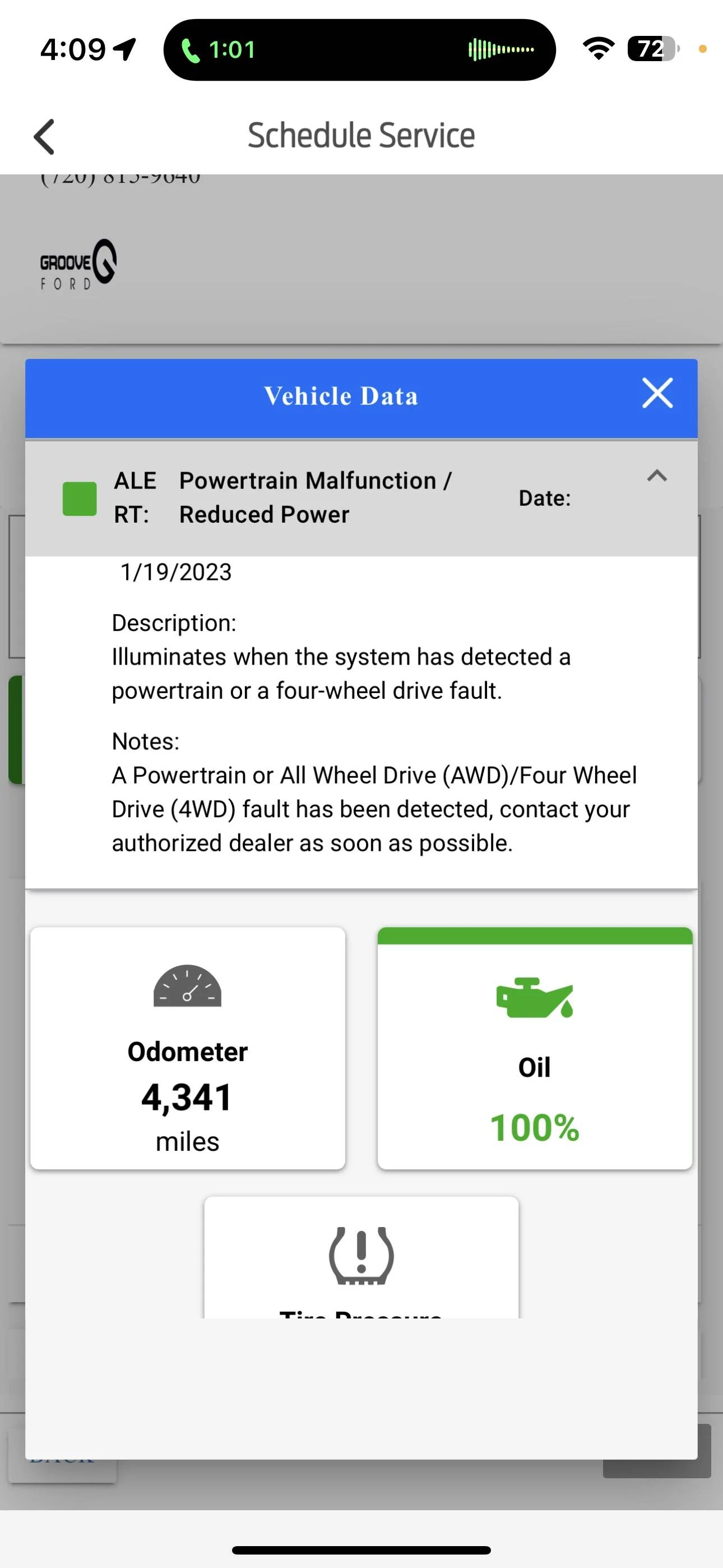 Ford Mustang Mach-E Error message: Powertrain malfunction / reduced power ED16D8E1-83CF-4526-B9B5-E40E583C77CD_1_101_o
