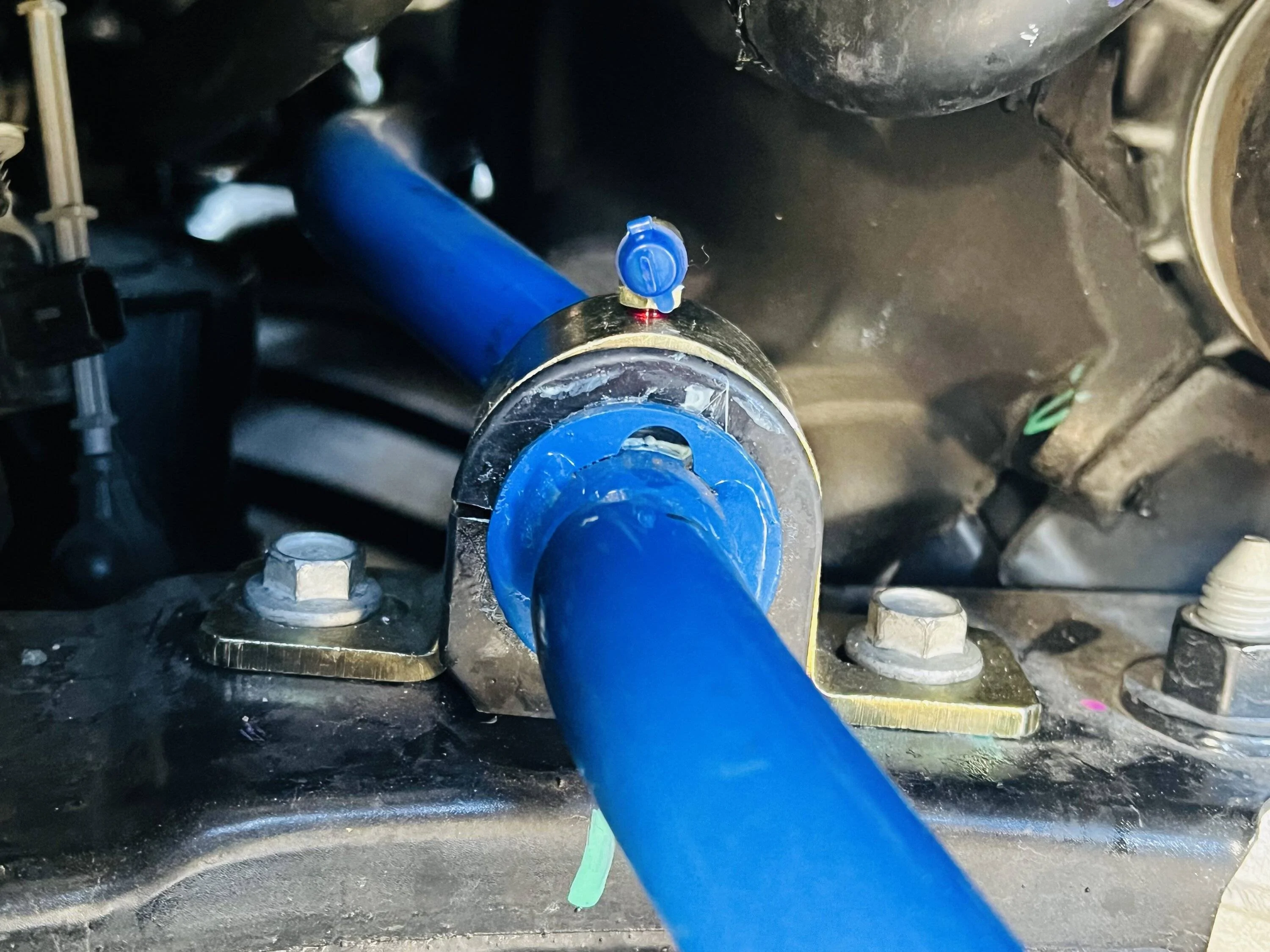 Ford Mustang Mach-E Steeda Front Sway Bar! It is awesome. Transforms the car into what it should be. B8A17847-66C6-4FF8-B40A-02D578A2D035