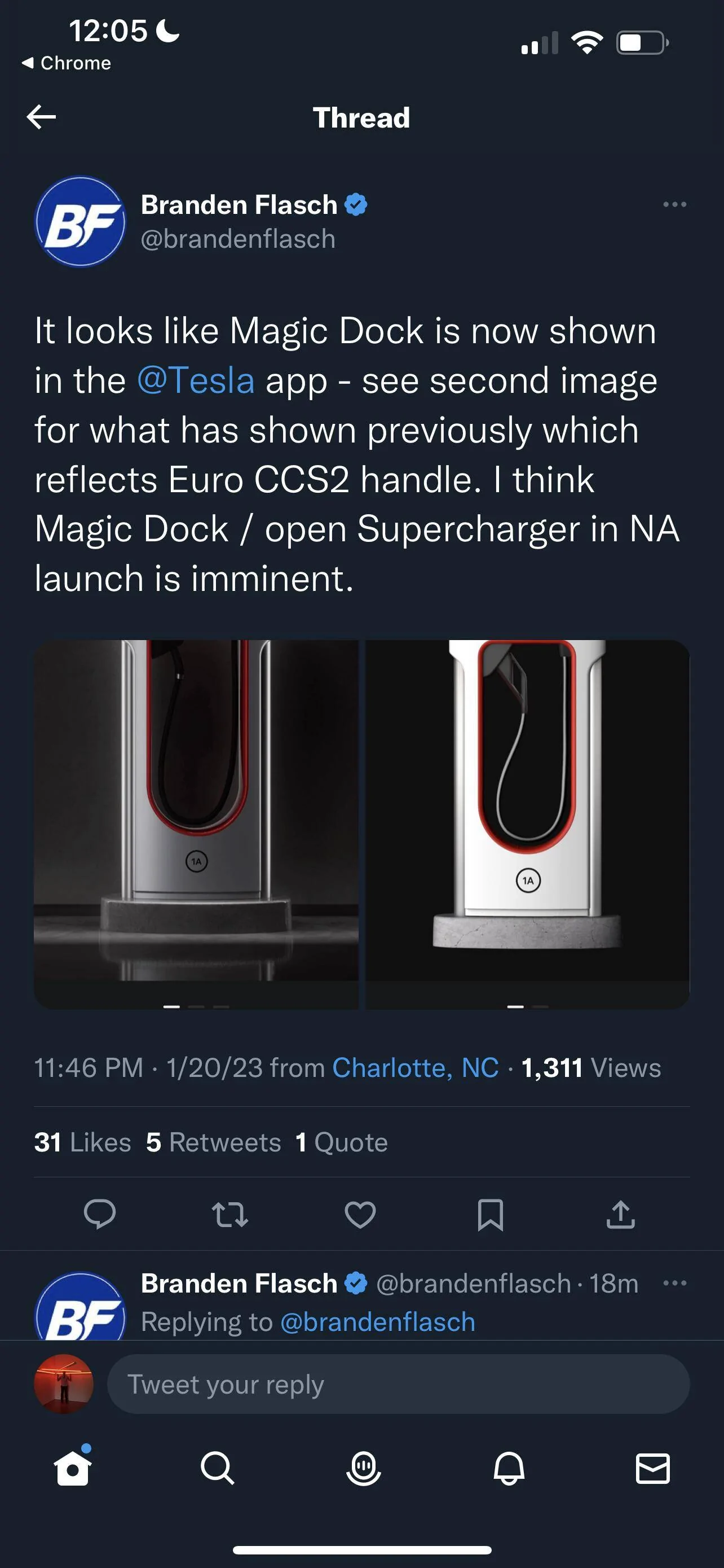Ford Mustang Mach-E Tesla Announces Opening up of NACS (Tesla Plug) Charging Standard 2FFD2EB0-9282-47BB-9519-926B23908CED