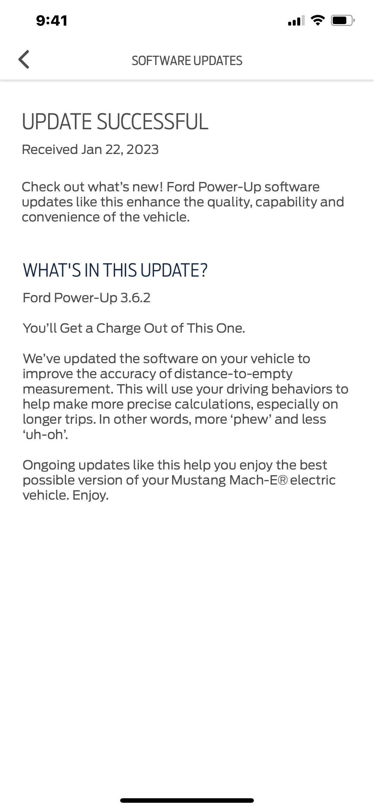 Ford Mustang Mach-E Charge gave me summer range in the winter 3768C207-5218-4F6E-A45A-1479BEF45D06