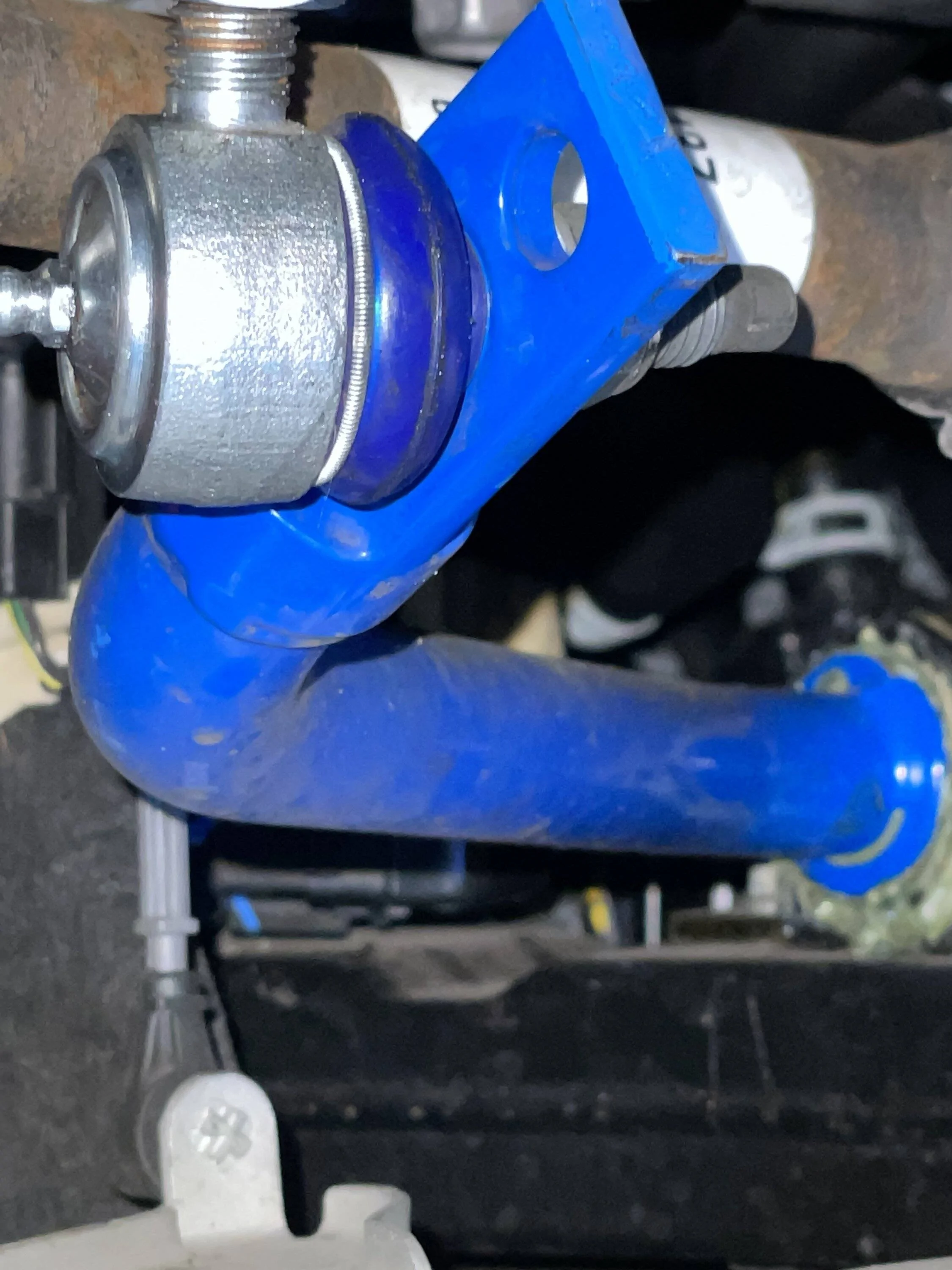 Ford Mustang Mach-E Steeda Front Sway Bar! It is awesome. Transforms the car into what it should be. 6D0B72B7-7231-4460-A34E-C5E030564122