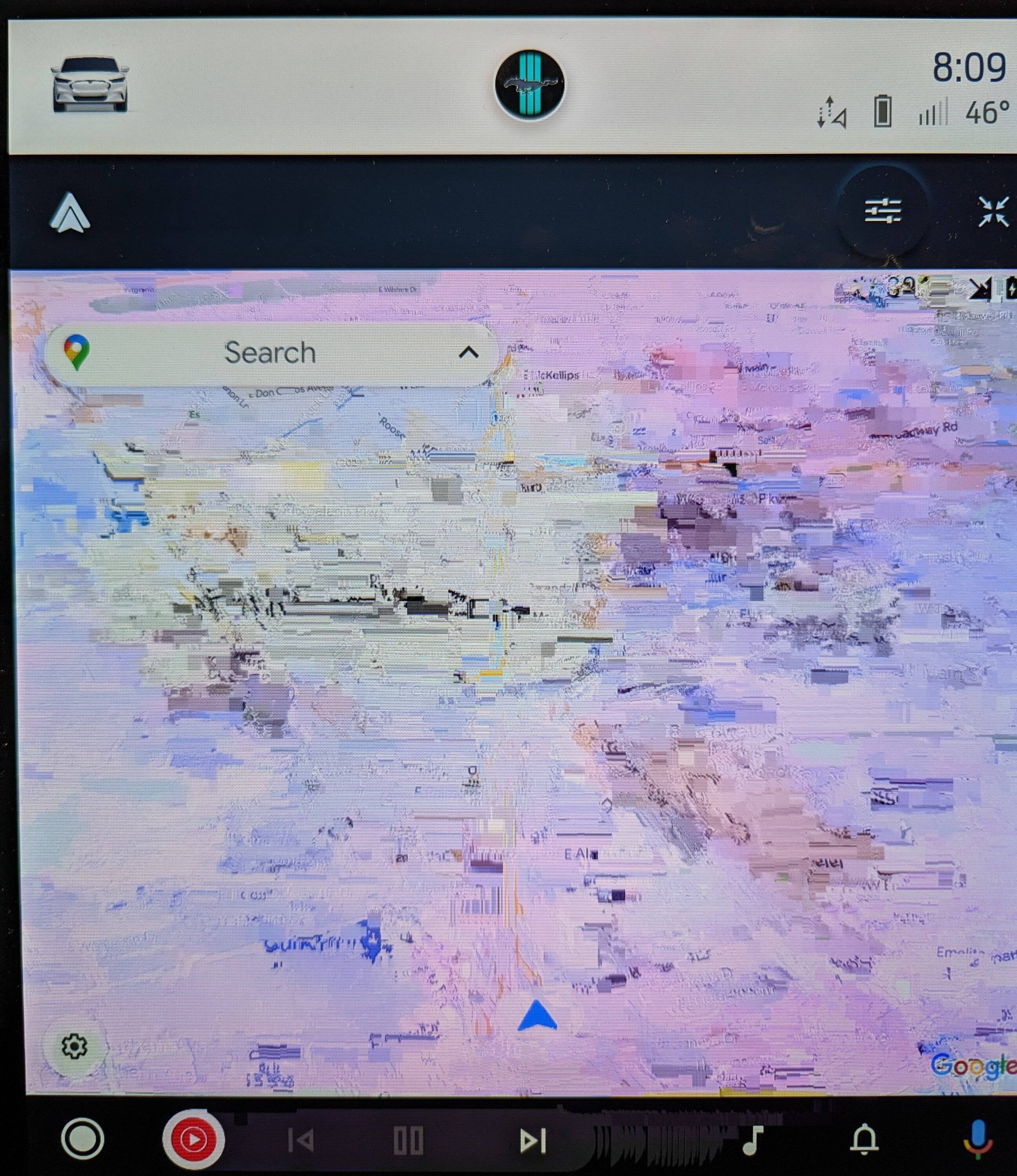 Ford Mustang Mach-E Monet mode in Android Auto PXL_20230127_150924640~2