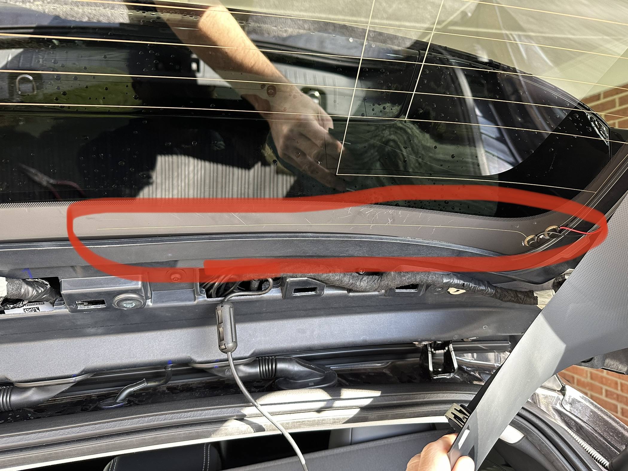 Ford Mustang Mach-E Fitcamx FM Radio Interference IMG_2180