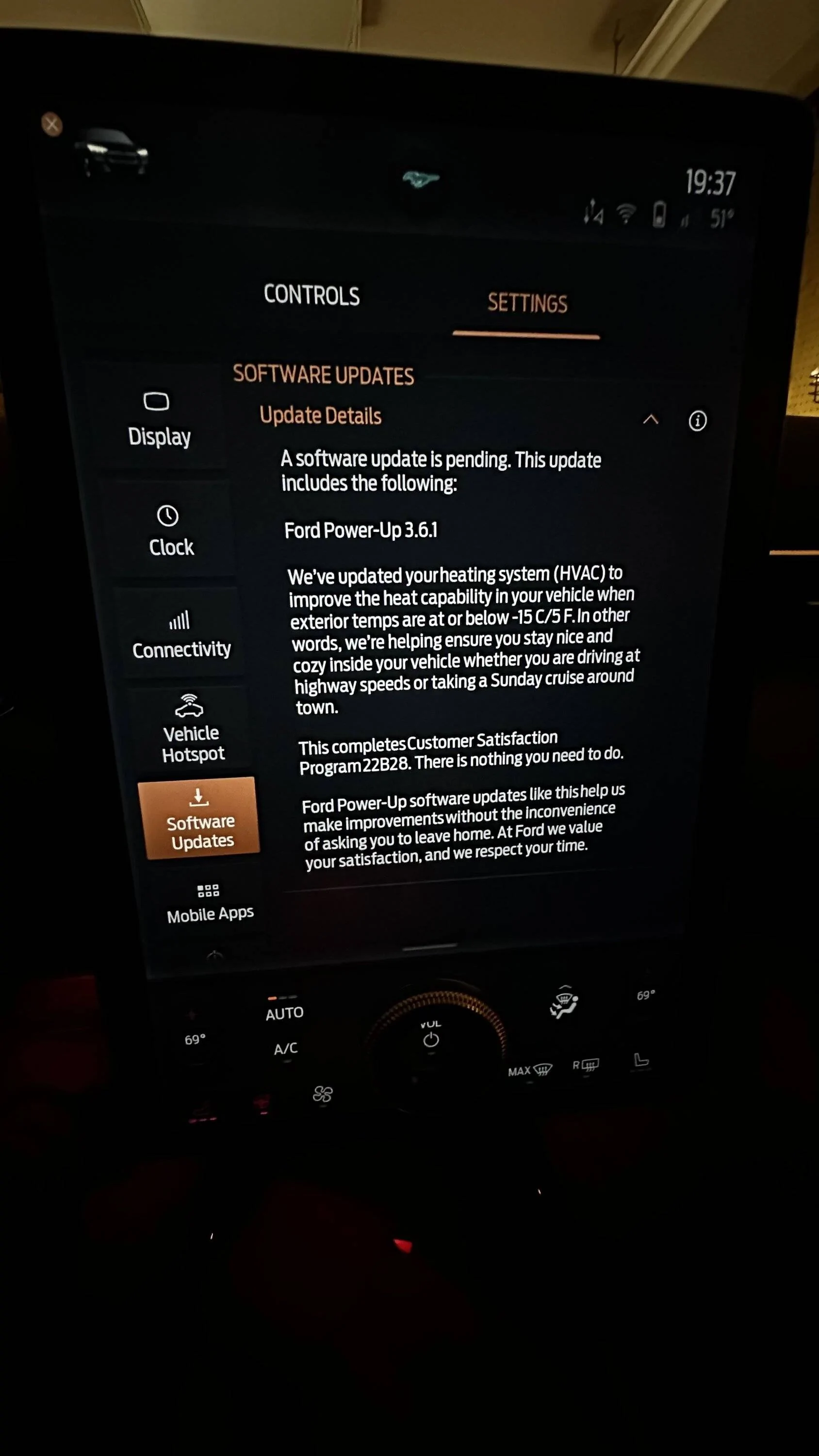 Ford Mustang Mach-E Unable to schedule OTA update IMG-2804