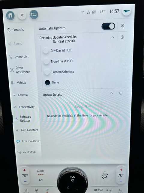 Ford Mustang Mach-E Help! Not getting OTA, Ford OTA can't see my system,Dealership can't either. OTA_Schedul