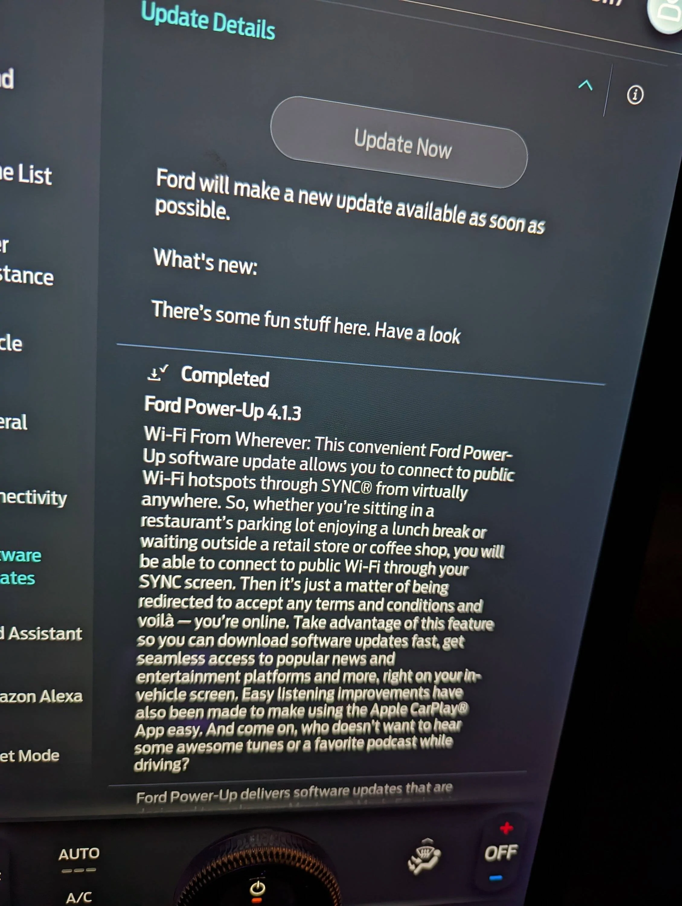 Ford Mustang Mach-E Poll: Have you gotten OTA 4.1.2 (the UI refresh)? PXL_20230202_011742233