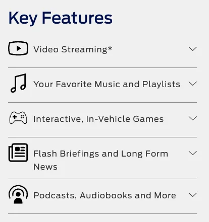 Ford Mustang Mach-E How to get youtube/netflix  on the display? Screenshot 2023-02-03 at 1.25.18 PM