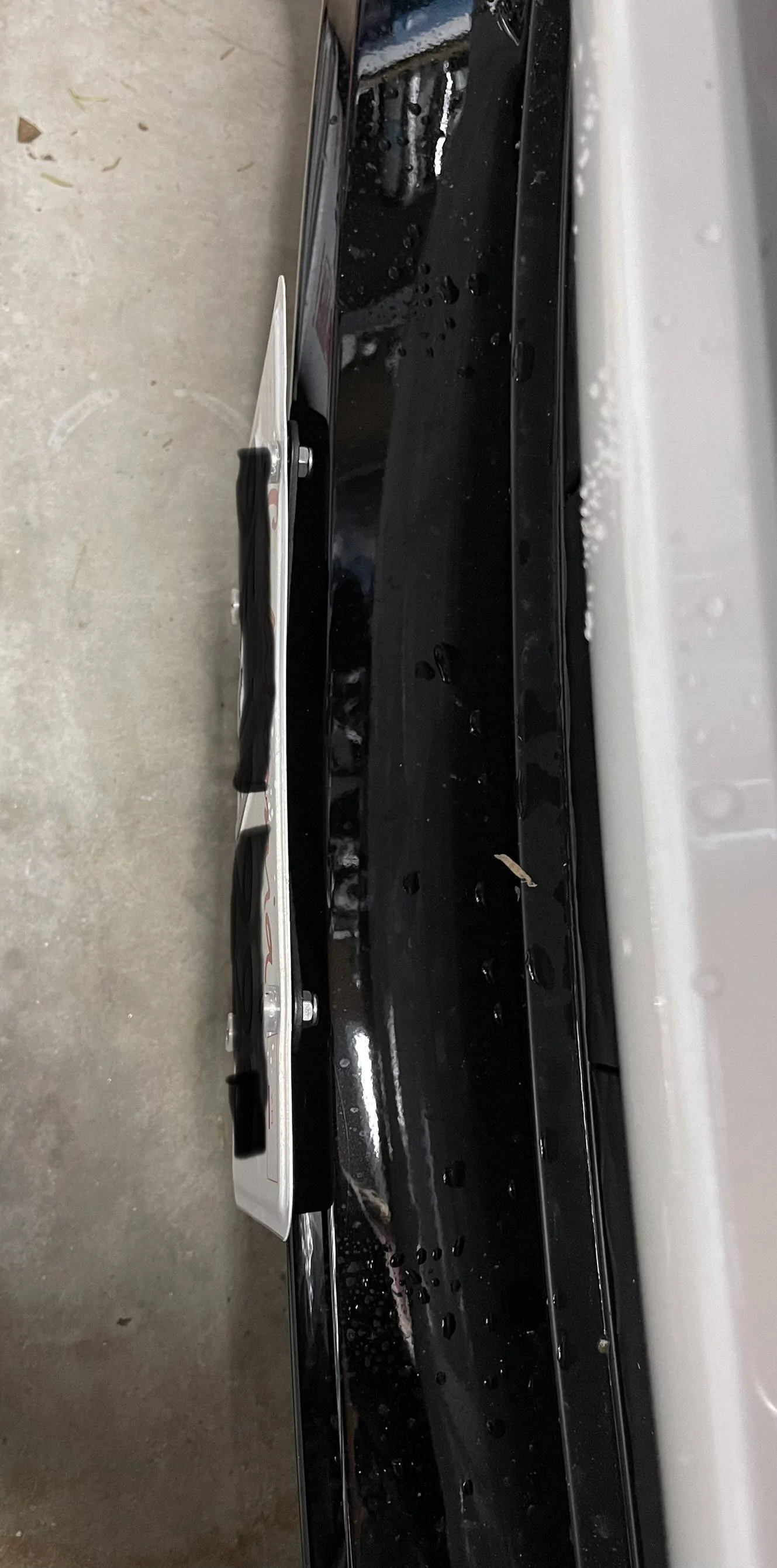 Ford Mustang Mach-E Front license plate WITHOUT drilling holes in bumper 5CCCE50E-09F3-48D5-A49A-D71FB4CAC2D7