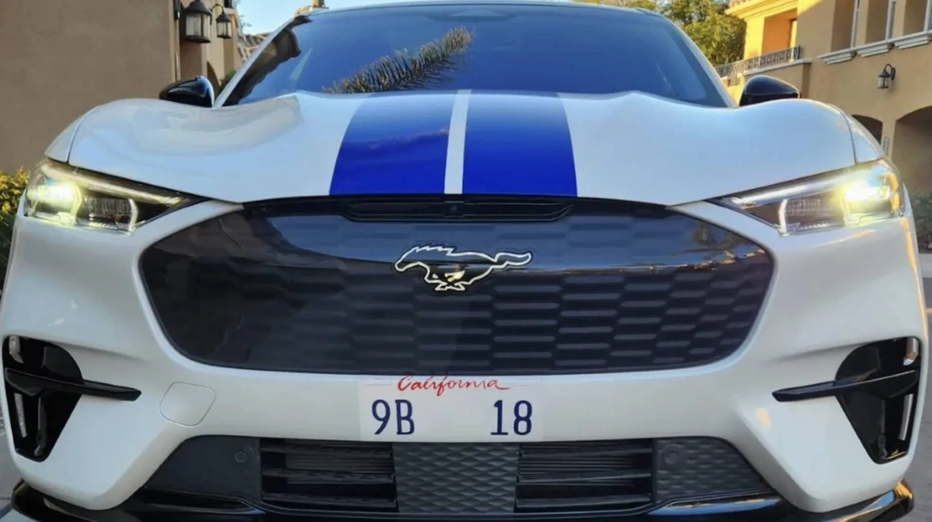Ford Mustang Mach-E Front license plate WITHOUT drilling holes in bumper 2CE41AEB-4289-4C79-9111-7BD0B785CCB1