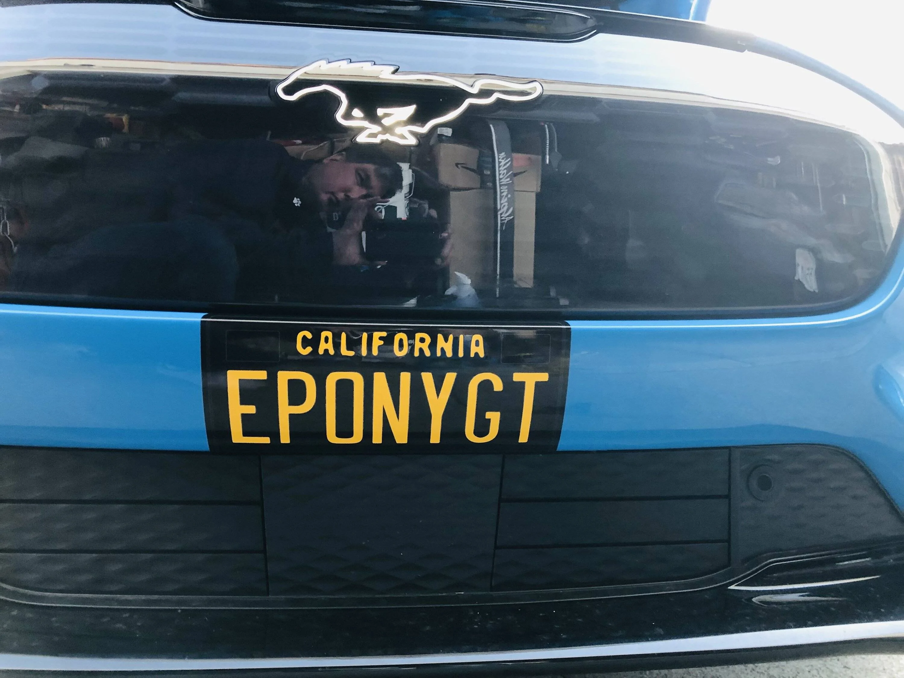Ford Mustang Mach-E Front license plate WITHOUT drilling holes in bumper D567330F-0E22-48B4-881E-2DE8219C0BD0