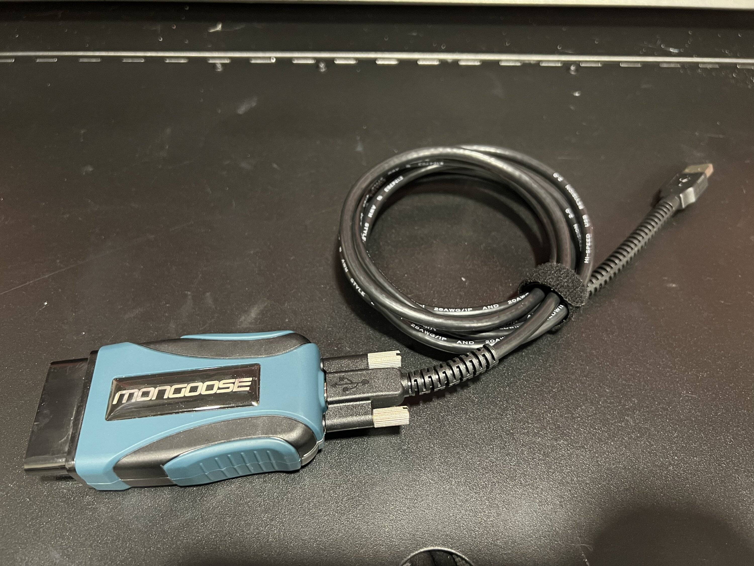 Ford Mustang Mach-E Mongoose Plus Ford J2354 OBD2 Cable 1543C97A-4DF7-4725-BB41-120D69E9EF9A