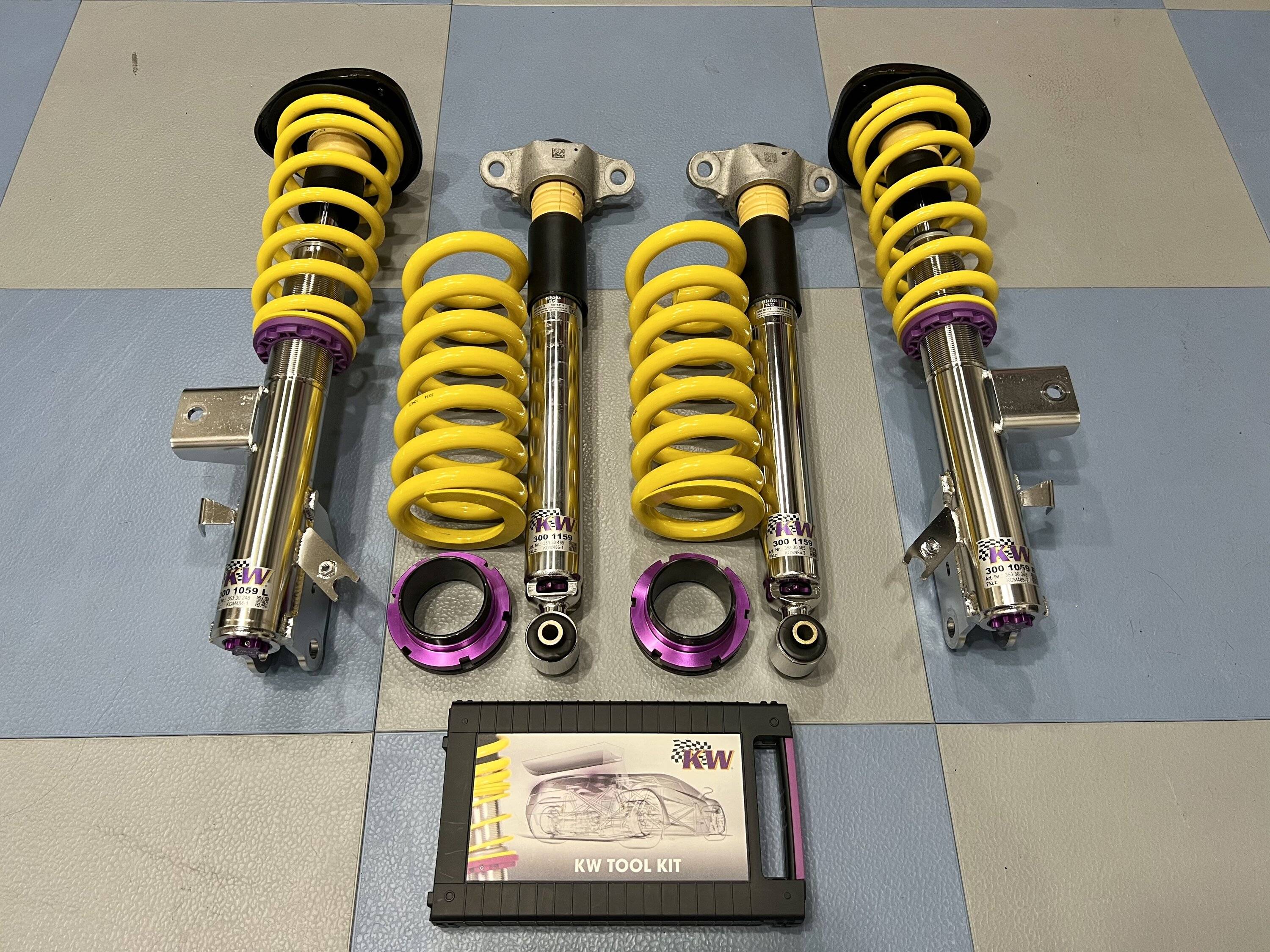 Ford Mustang Mach-E KW V3 Coilover Kit w/ Preinstalled Tophats BF67352A-D7A0-4BC3-ABEE-D220E2F6BF0D