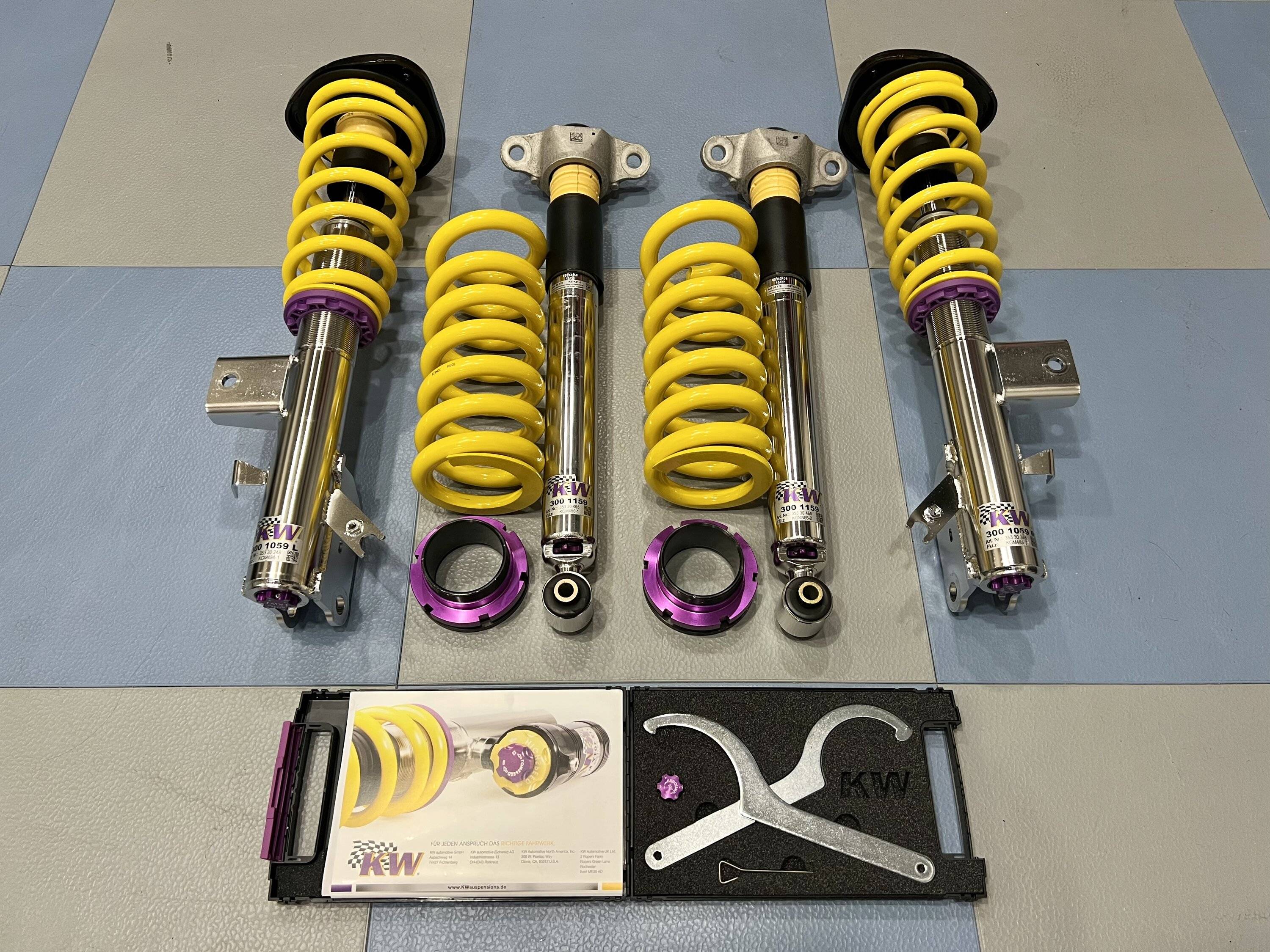 Ford Mustang Mach-E KW V3 Coilover Kit w/ Preinstalled Tophats 9FB93189-C7F9-4DC3-8AB8-0FC53AA50EFA