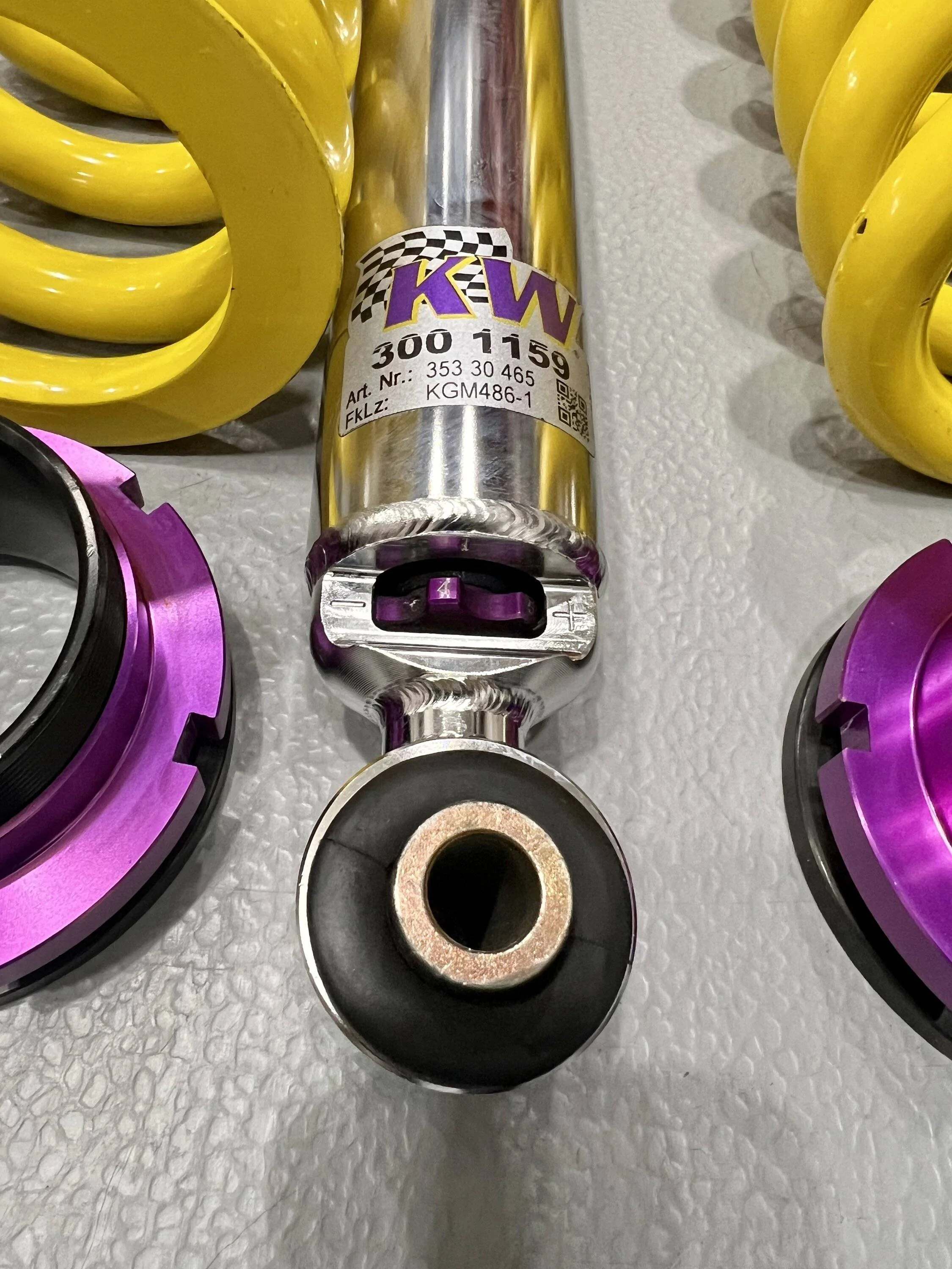 Ford Mustang Mach-E KW V3 Coilover Kit w/ Preinstalled Tophats F7B03815-0E0F-42FB-BD2F-1902B47AE392