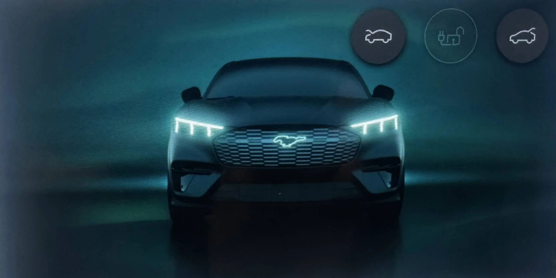 Ford Mustang Mach-E RIP Car Icon (2019 - 2023) under settings