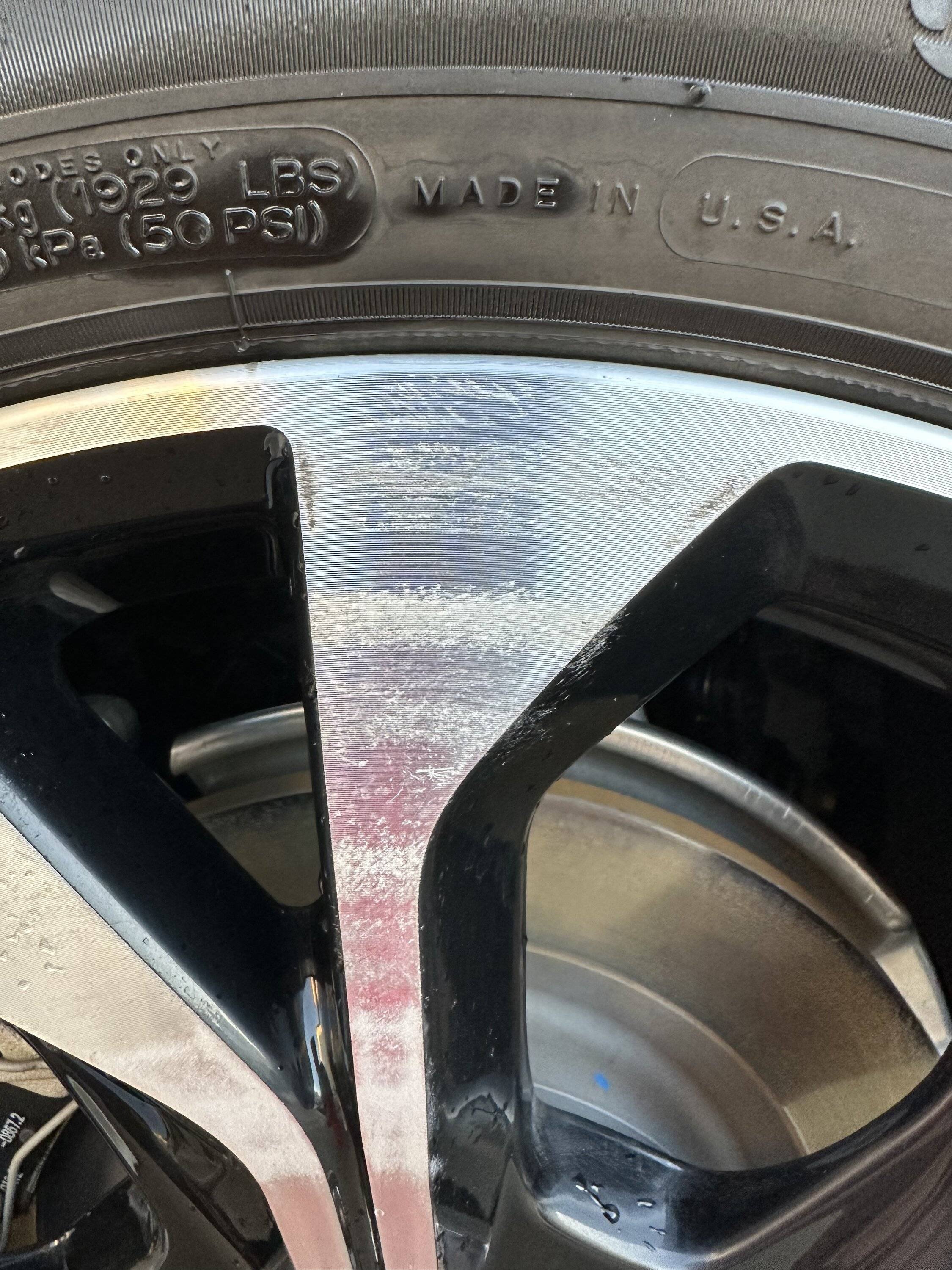 Ford Mustang Mach-E Rim repair 52B42930-6E38-4094-8D78-3A135B3797C5