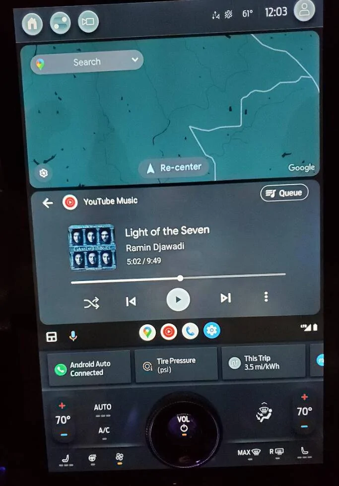Ford Mustang Mach-E Another android auto update popped up? 1675921338362