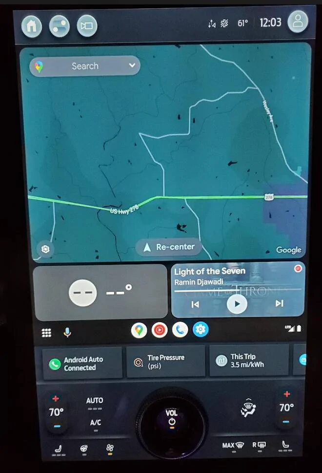 Ford Mustang Mach-E Another android auto update popped up? 1675921351850