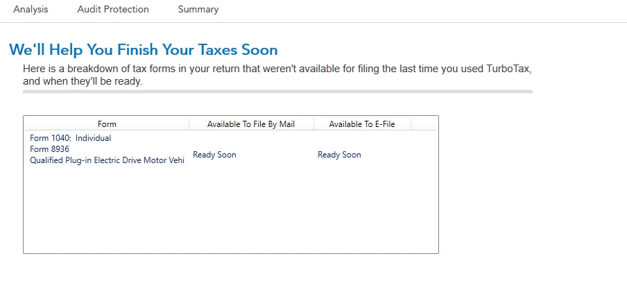 Ford Mustang Mach-E TurboTax IRS Form 8936 Qualified EV Credit Section Now Available 1675956218504