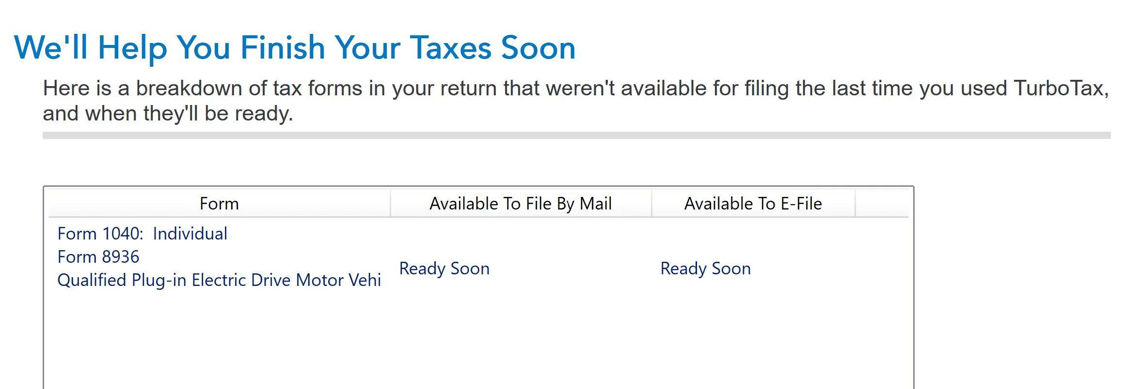 Ford Mustang Mach-E TurboTax IRS Form 8936 Qualified EV Credit Section Now Available 1675956344628