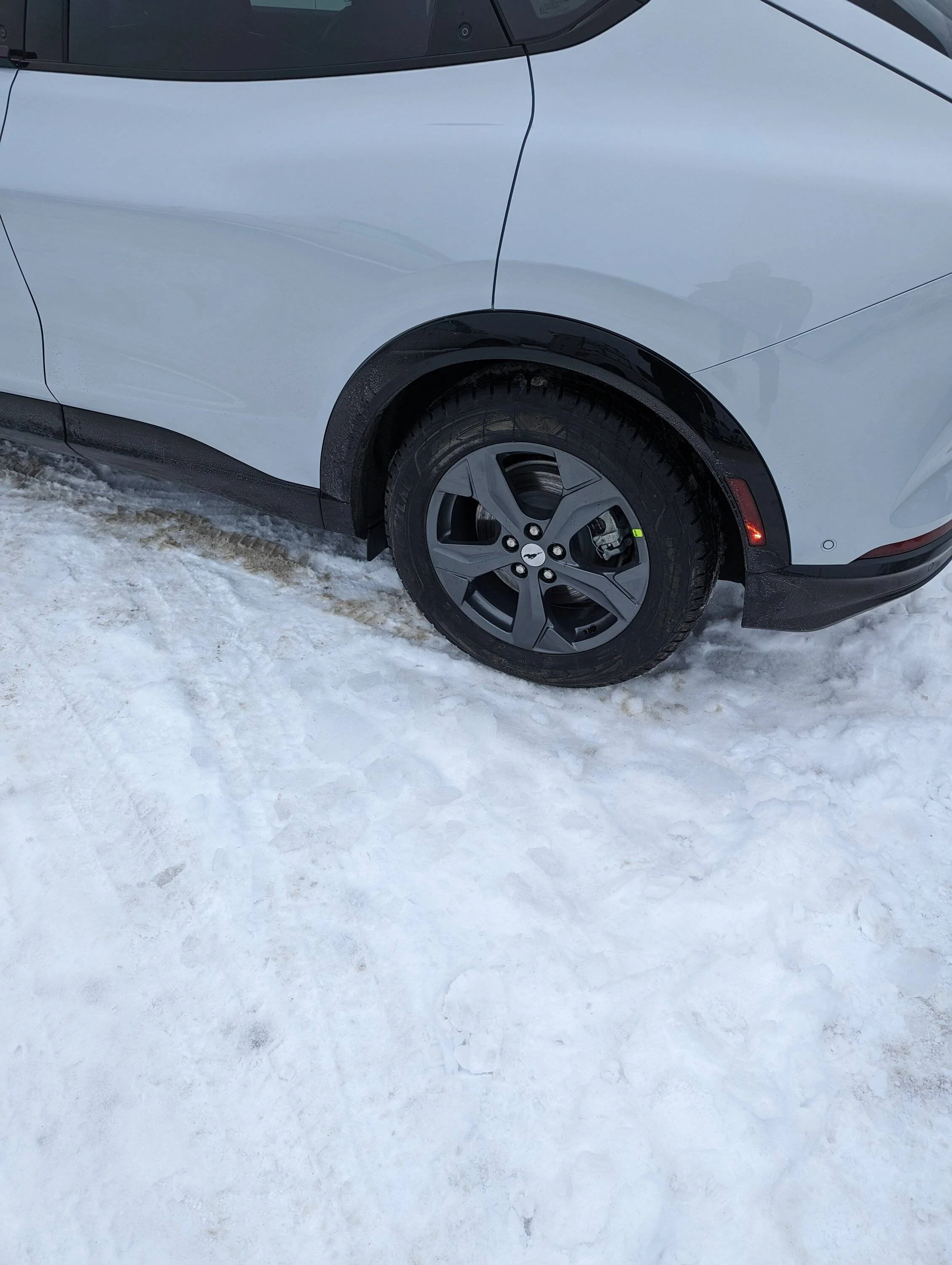 Ford Mustang Mach-E Premium Mach E Snow Tires PXL_20230209_153439183