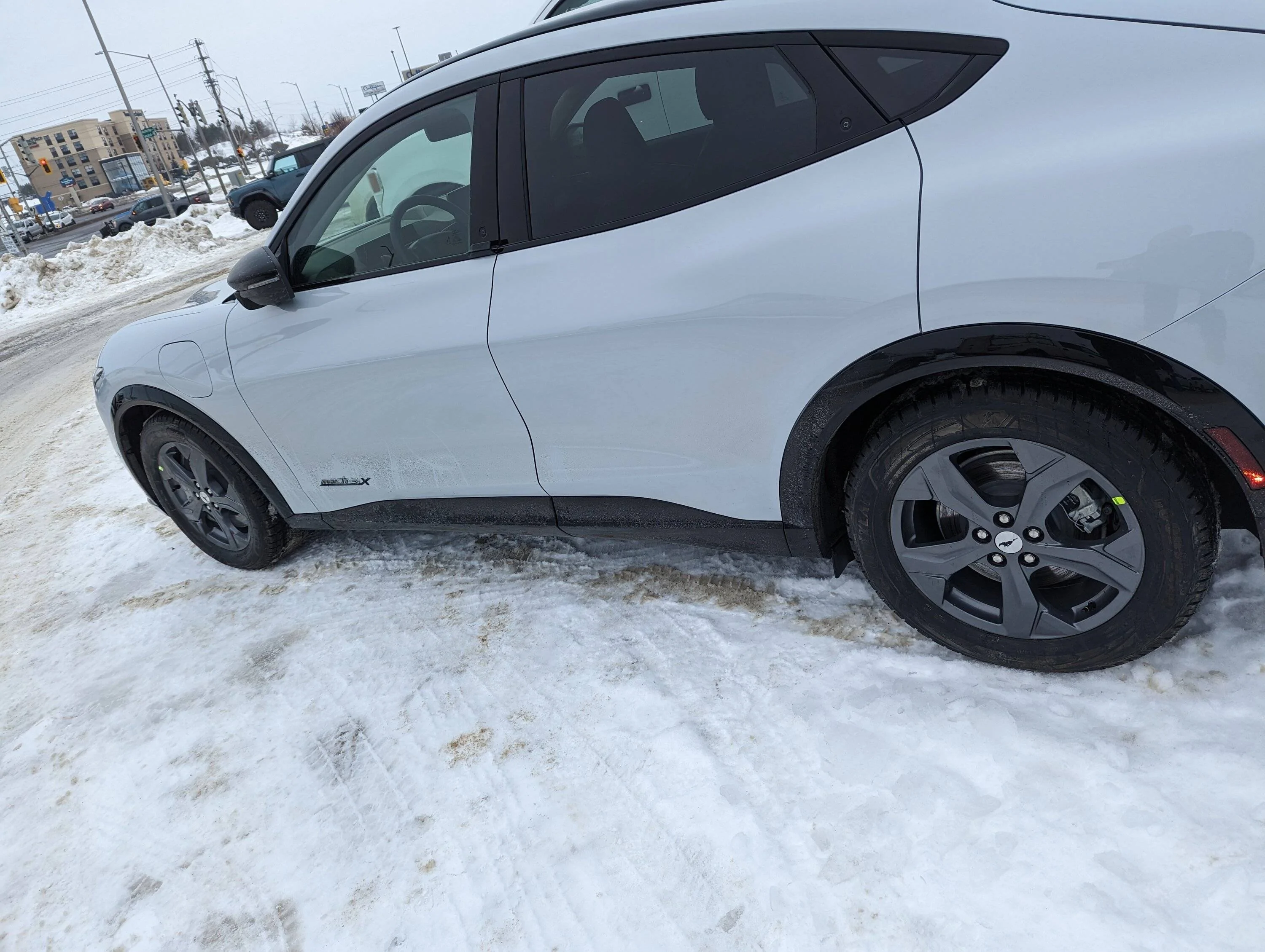 Ford Mustang Mach-E Premium Mach E Snow Tires PXL_20230209_153441442
