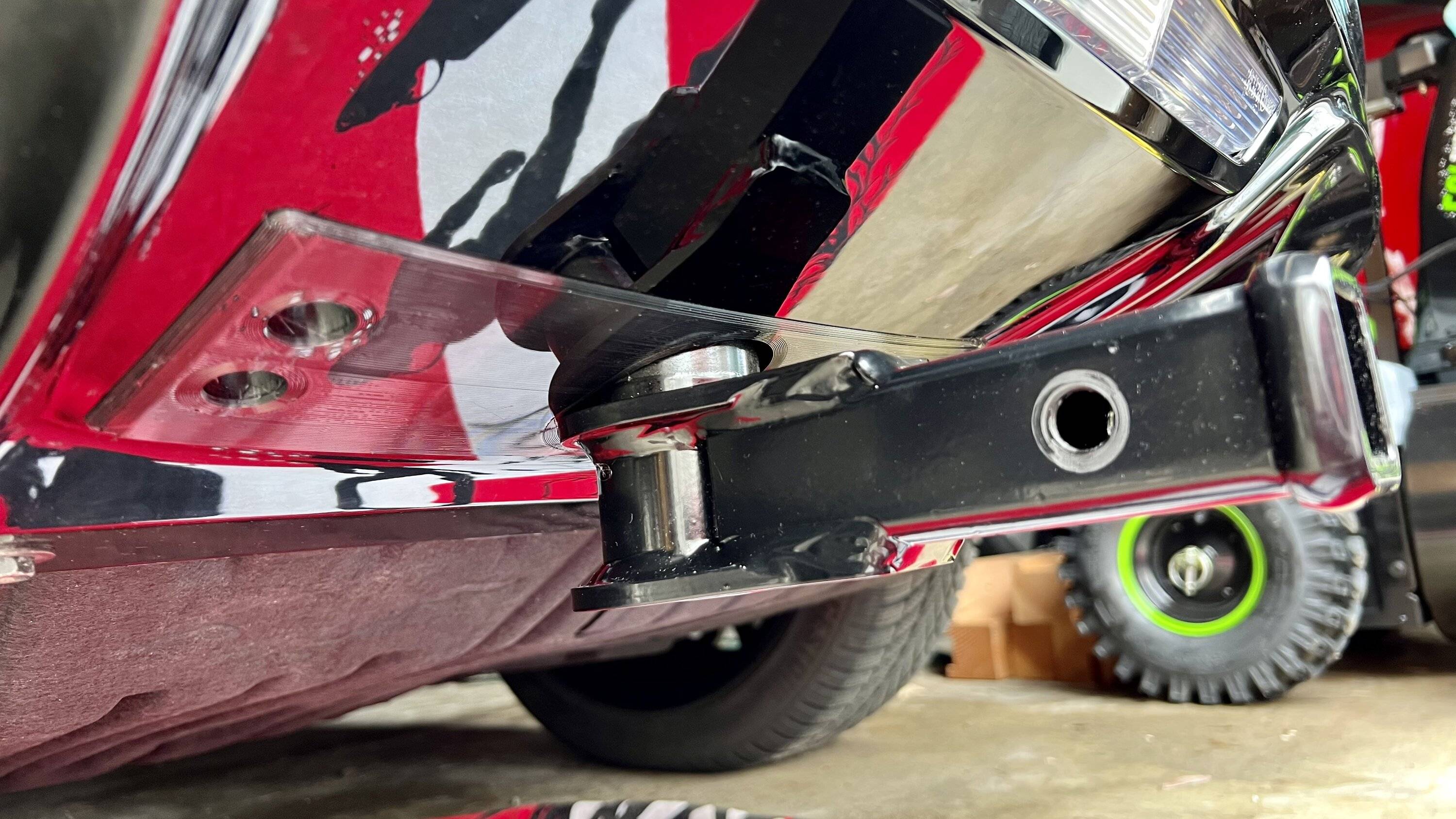 Ford Mustang Mach-E StealthHitches :: DIY 3D-printed Solution :: "Dremel Cutting Guide and Covers" With_Receiver