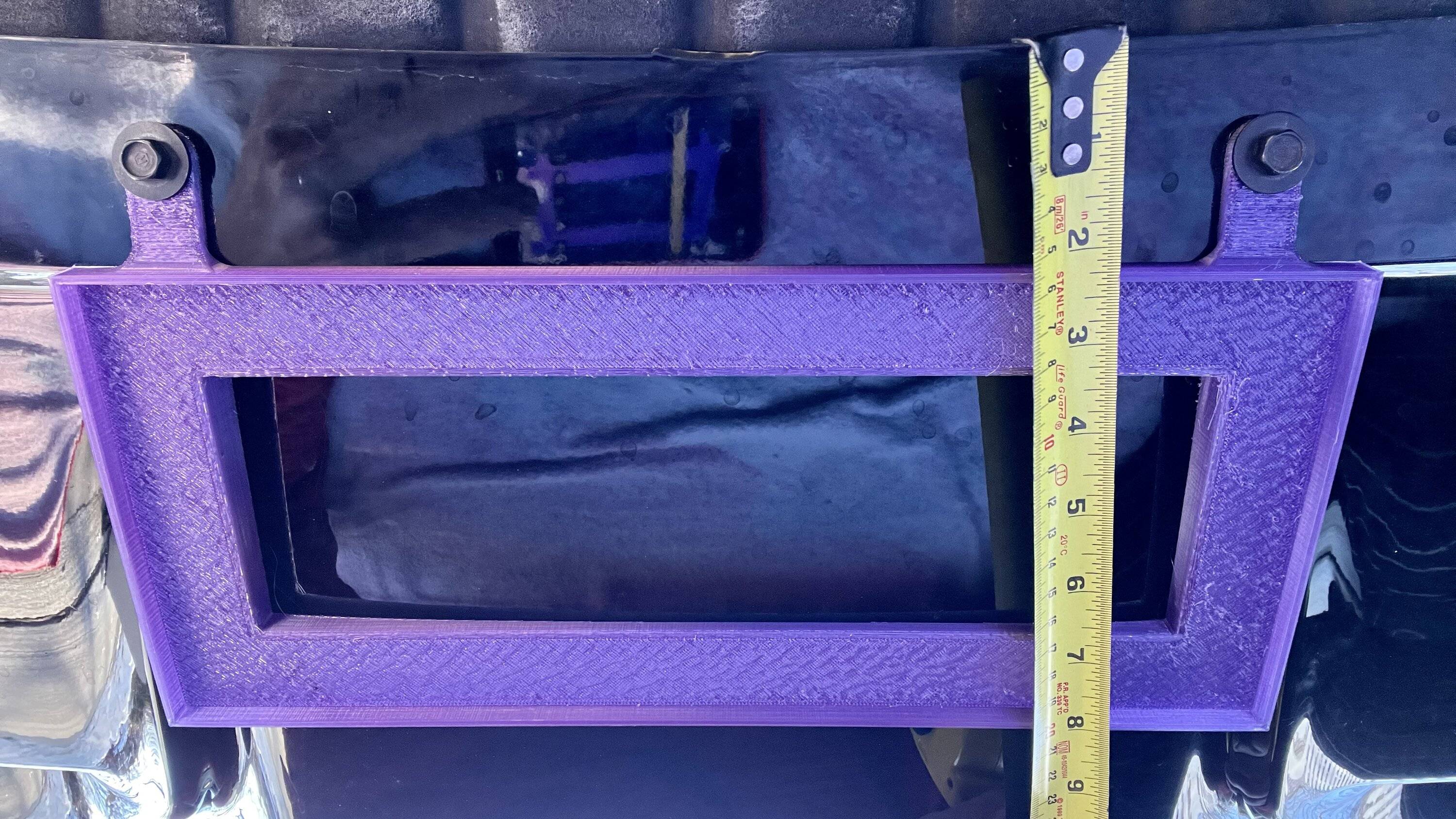 Ford Mustang Mach-E StealthHitches :: DIY 3D-printed Solution :: "Dremel Cutting Guide and Covers" Dremmel_Guide_Mounted