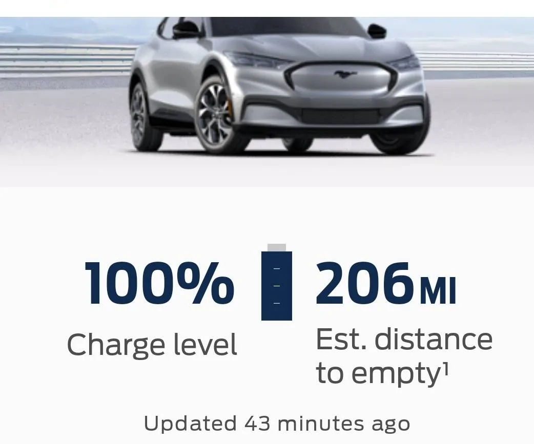 Ford Mustang Mach-E Well, Ford, the new "Distance To Empty" algorithm doesn't work . . . Screenshot_20230211_094303_FordPass