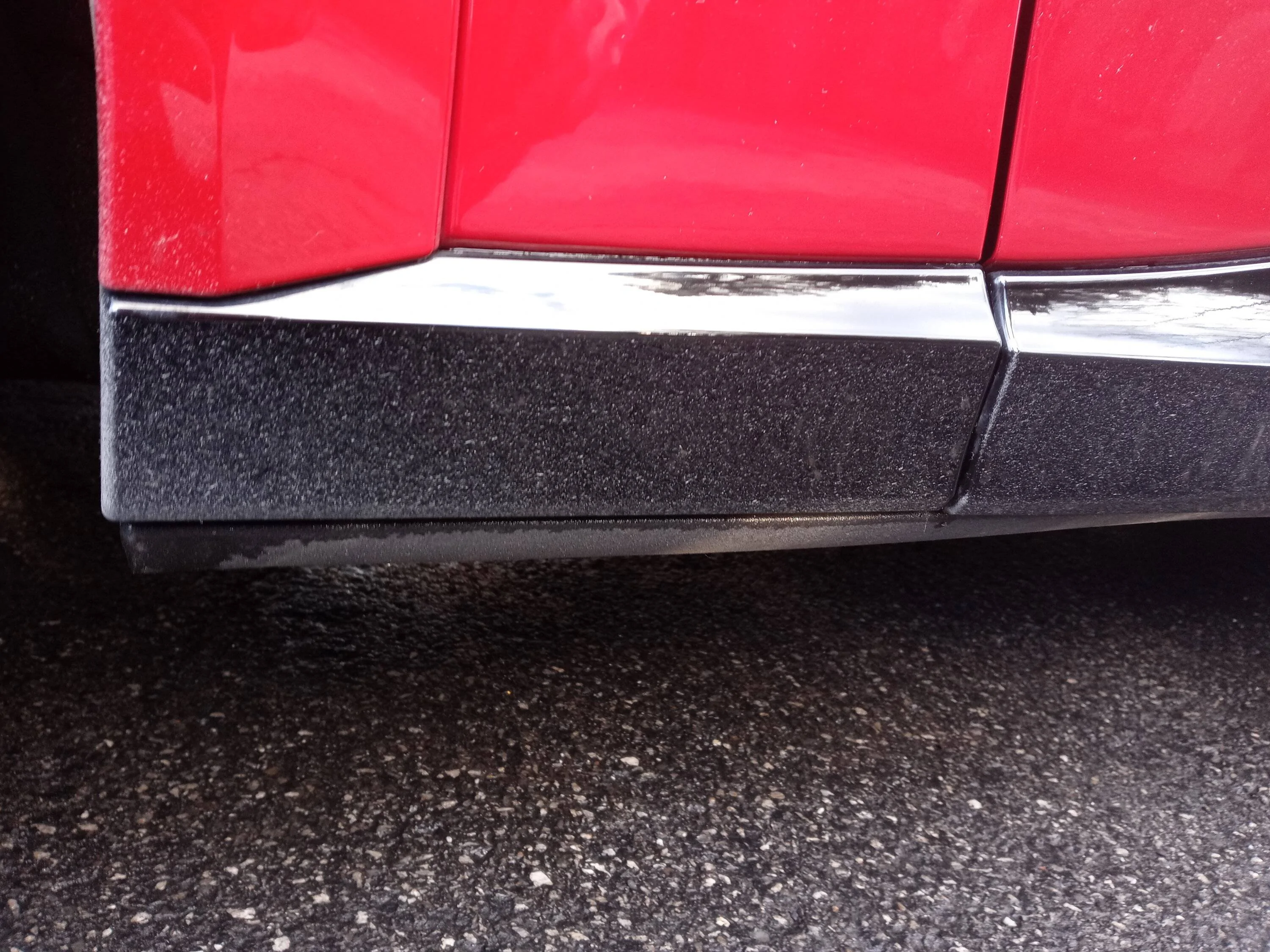Ford Mustang Mach-E High gloss black Trim not coming clean 20230210_155725