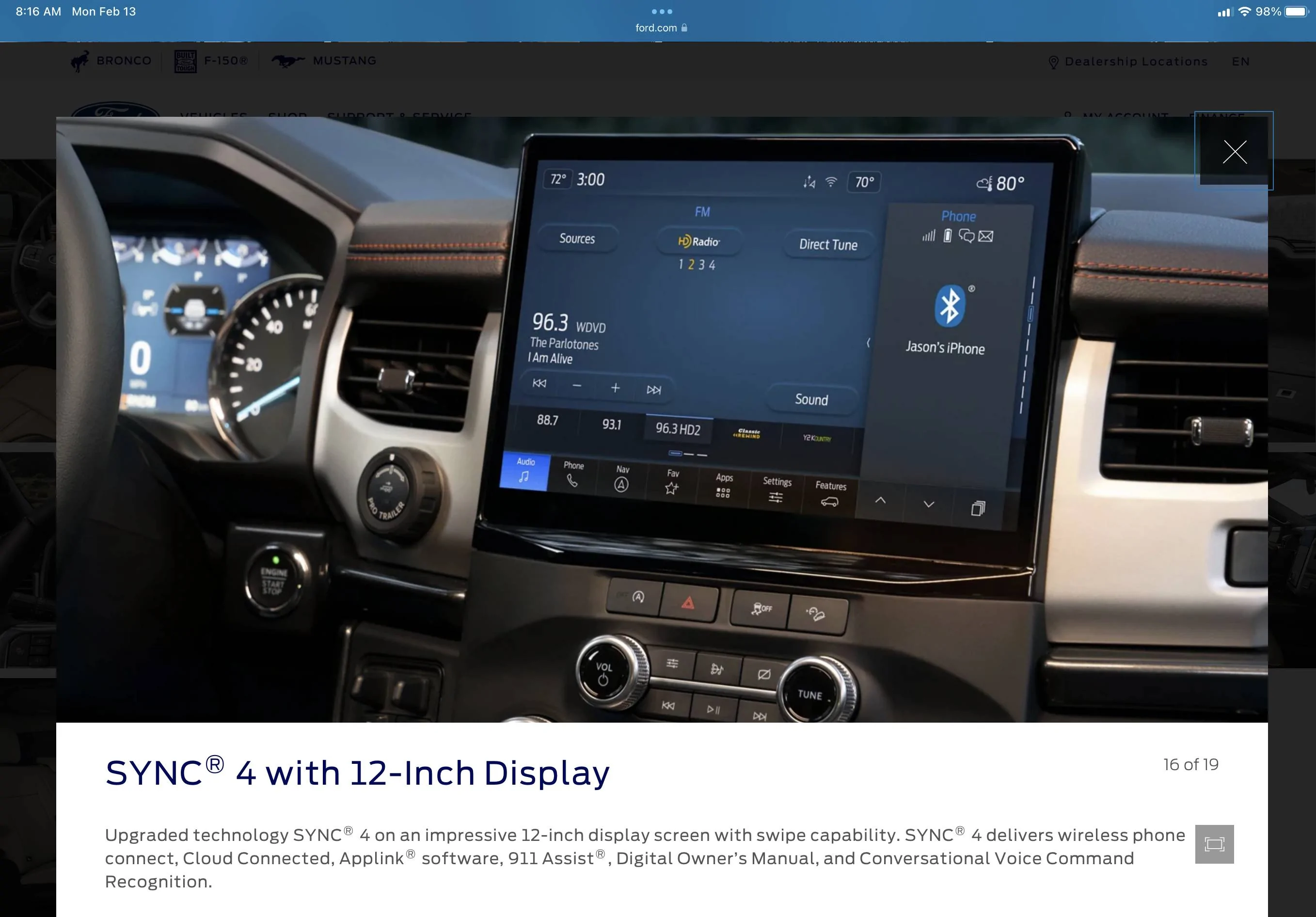 Ford Mustang Mach-E I’m just going to say it. The 4.1.2 interface is ugly! 6EDAC2CF-9C4E-4A7E-9C90-33720C15D3B6